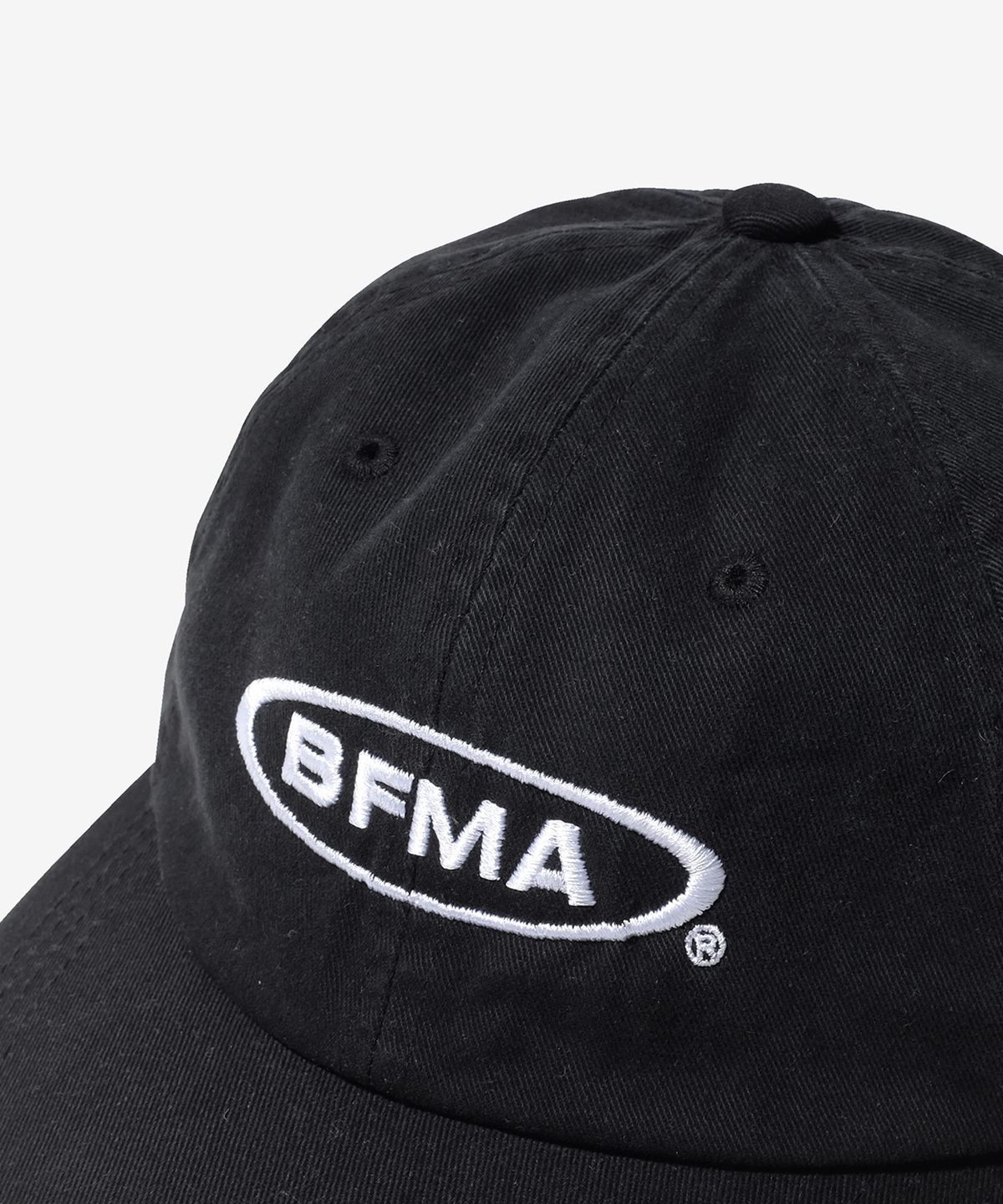 벌룬프렌즈(BALLOON FRIENDS) BFMA LOGO 워싱 볼캡 블랙