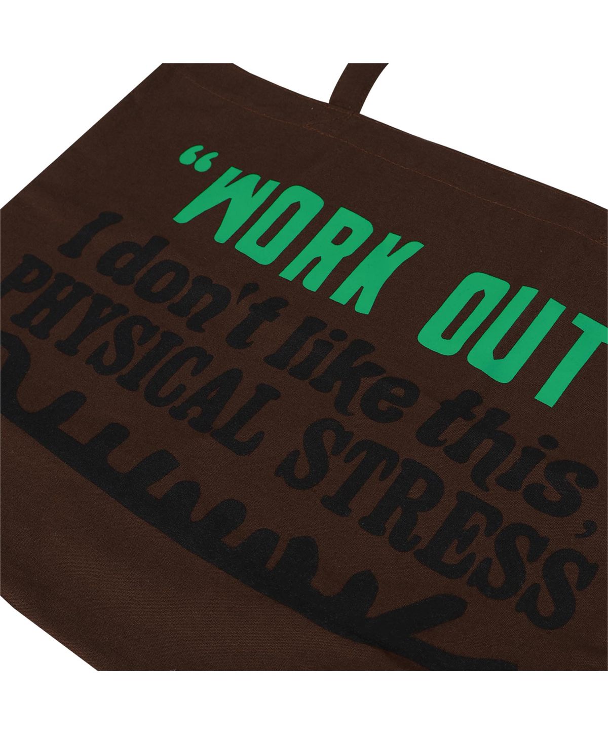 퍼츠(POTS) WORK OUT TOTE BAG [BROWN]