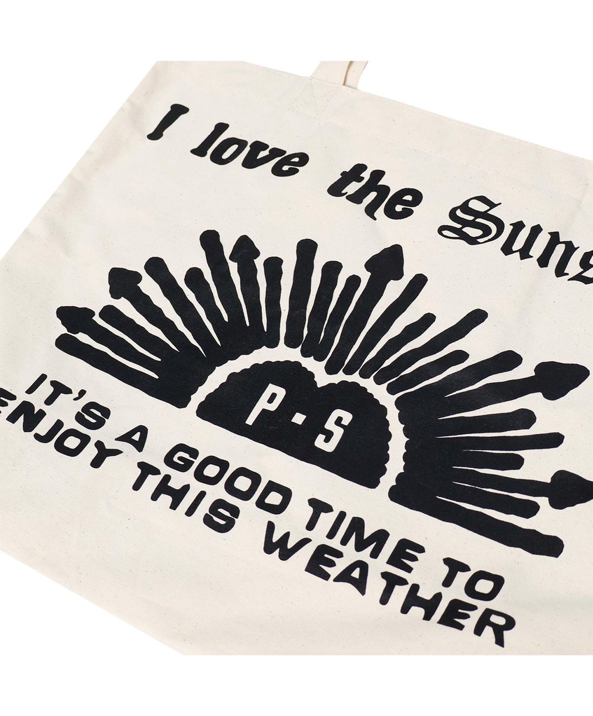 퍼츠(POTS) SUNSHINE TOTE BAG [IVORY]