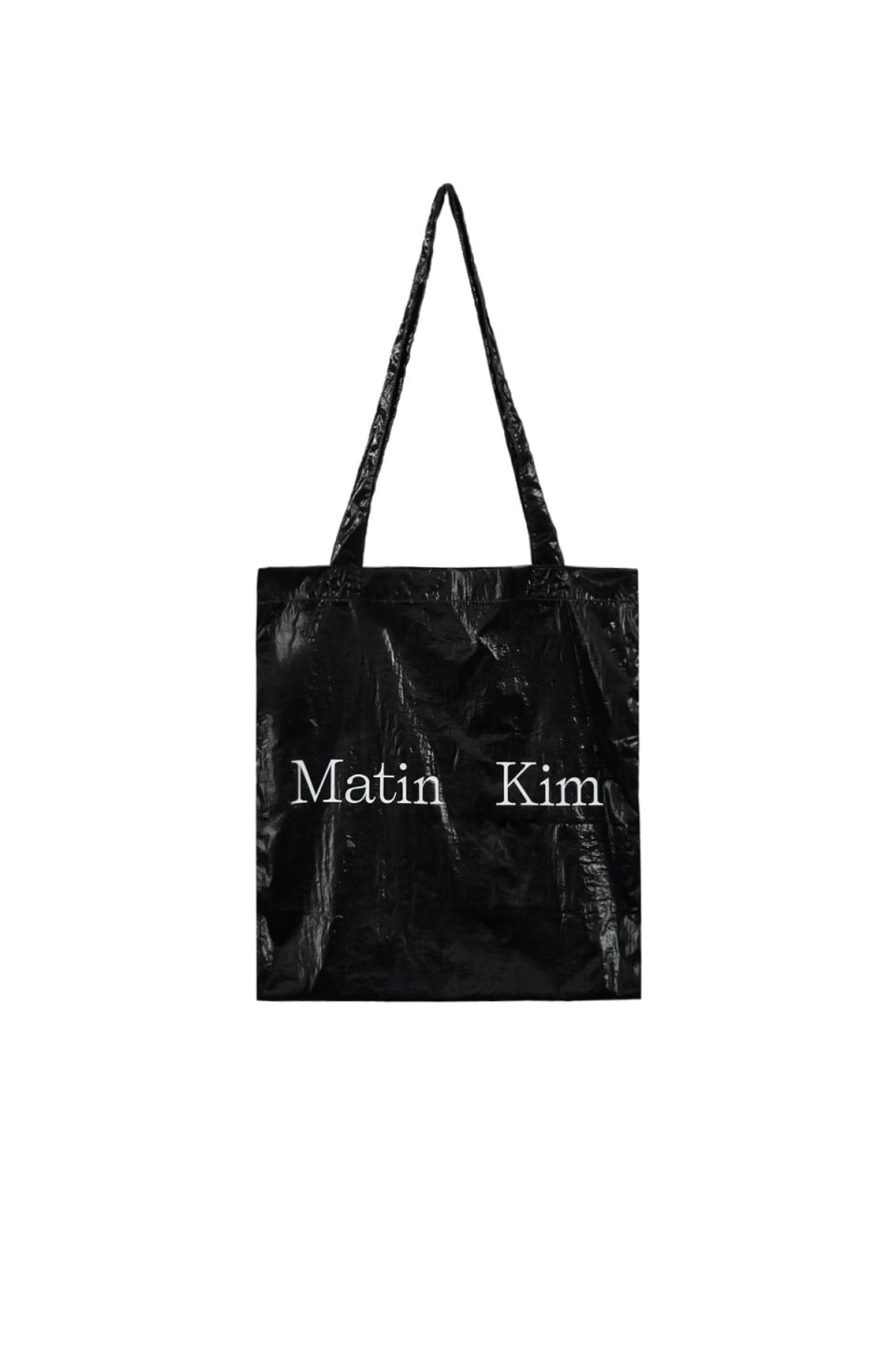 MUSINSA公式 | MATIN KIM MATIN SPORTY PACKABLE ECOBAG IN BLACK