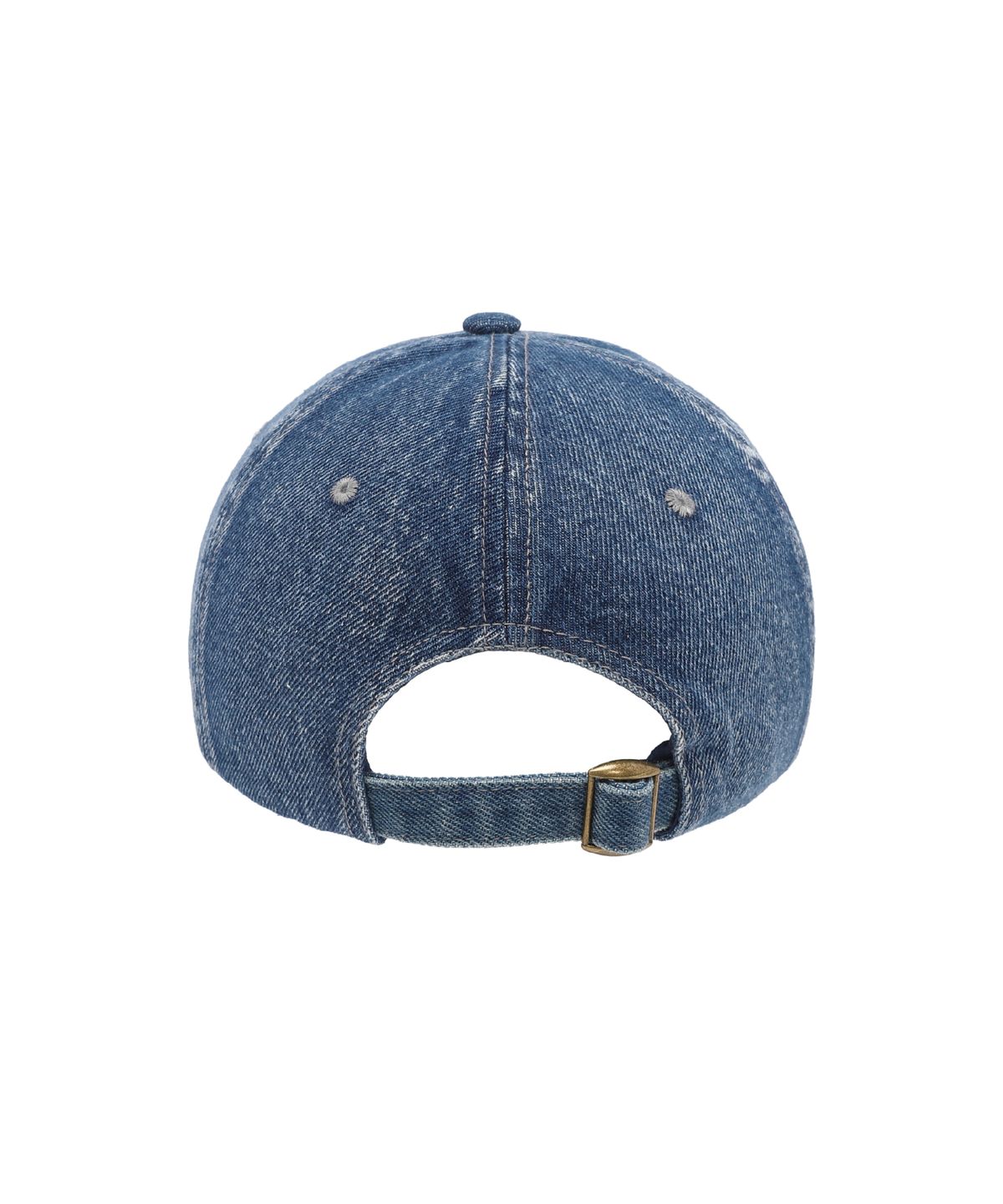 피마다지윈(PIMADAZIWIN) Denim Lettering Ballcap_[Medium Blue]