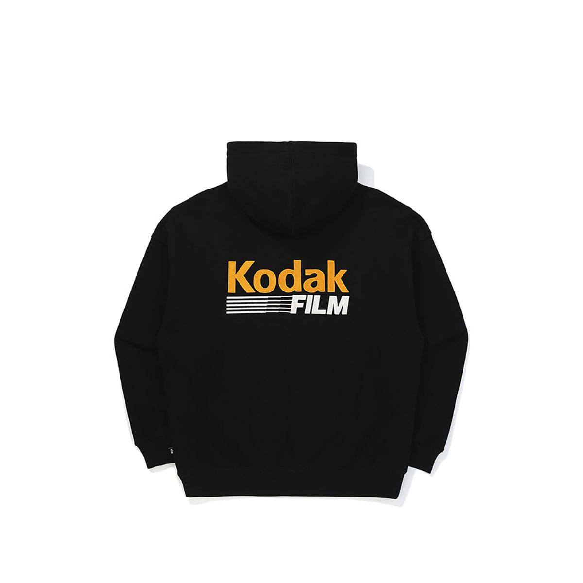 코닥(KODAK) 에버루프 빅로고 후드티셔츠 BLACK