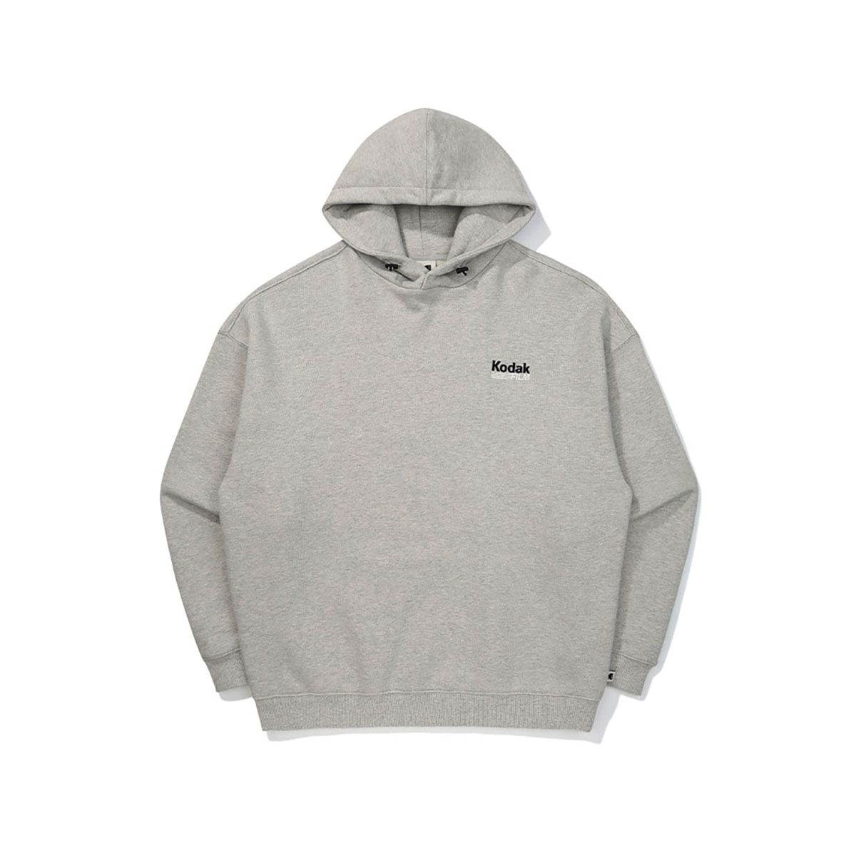 코닥(KODAK) 에버루프 빅로고 후드티셔츠 MELANGE GREY
