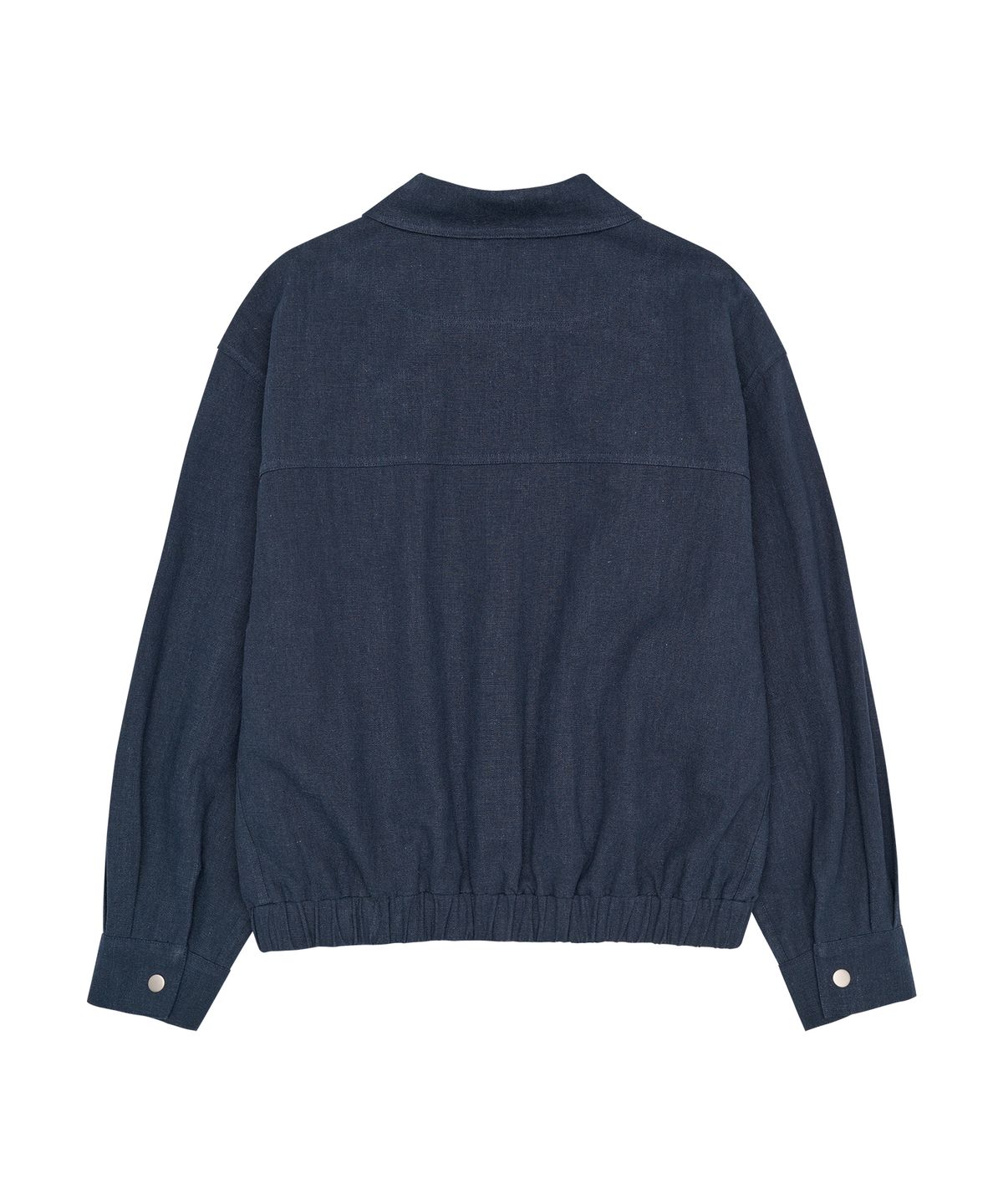 아메스 월드와이드(AMES-WORLDWIDE) LINEN BOMBER JACKET NAVY