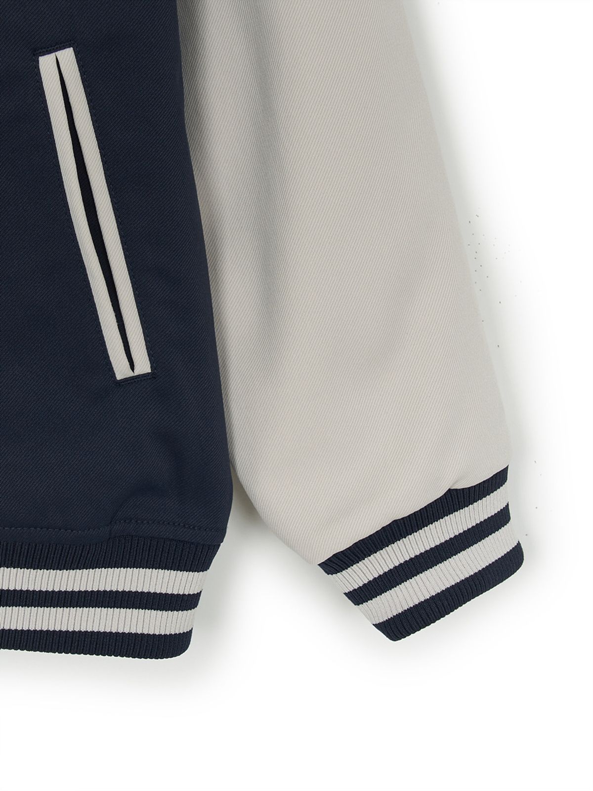 엠엘비 키즈(MLB KIDS) 스트릿 바시티 래글런 패딩점퍼 NY (D.Navy)
