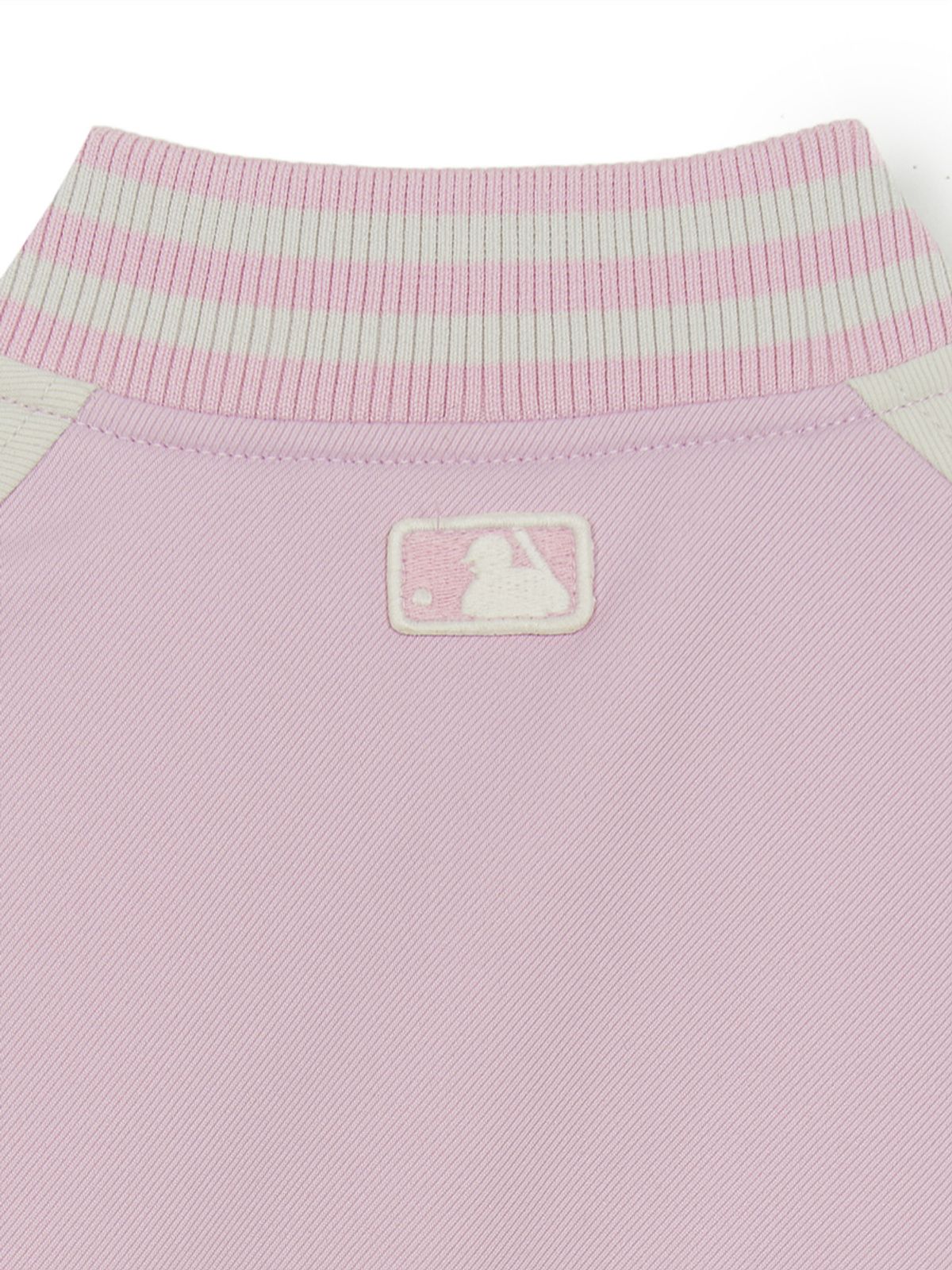 엠엘비 키즈(MLB KIDS) 스트릿 바시티 래글런 패딩점퍼 NY (Mg.Pink)