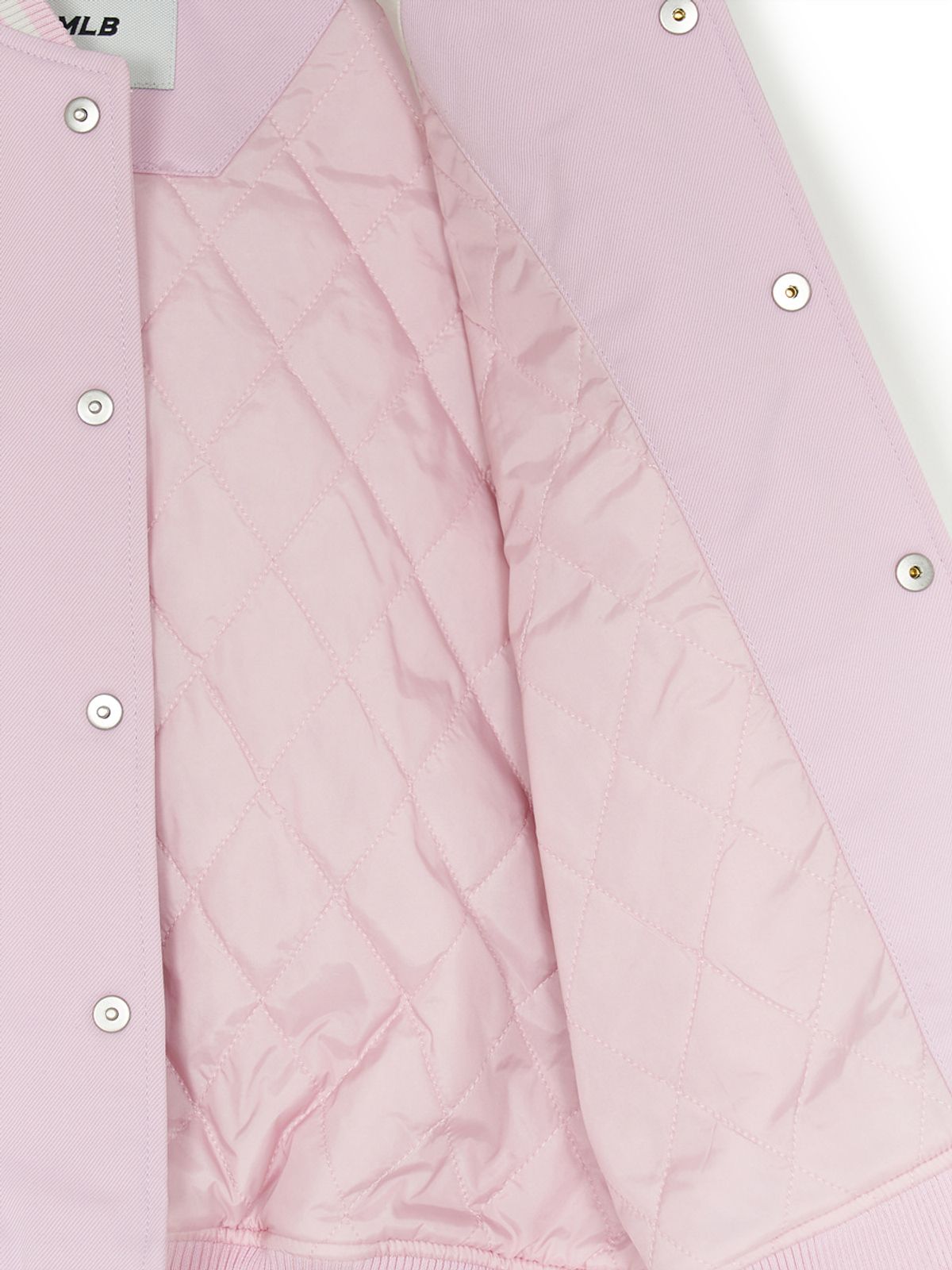 엠엘비 키즈(MLB KIDS) 스트릿 바시티 래글런 패딩점퍼 NY (Mg.Pink)