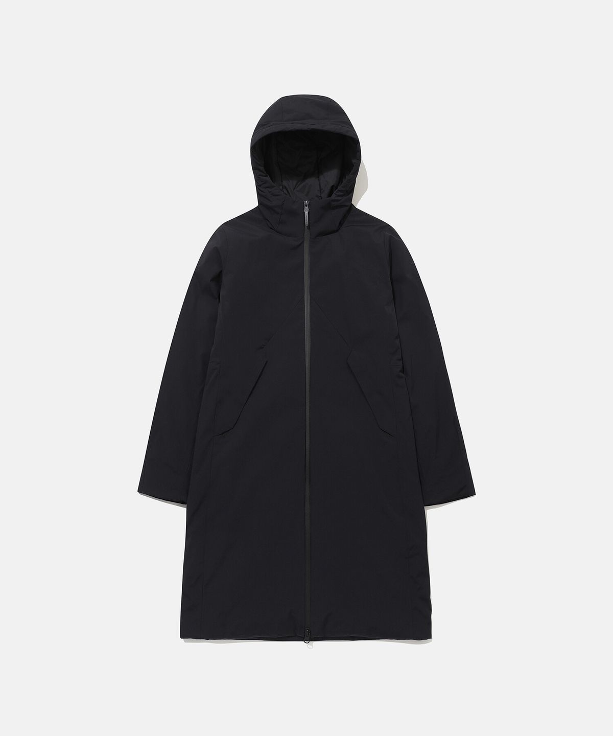 데상트(DESCENTE) 우먼스 듀얼리스 롱 패딩 자켓 블랙(SQ322DPD91)