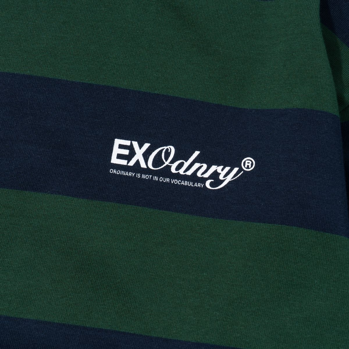 엑스트라오디너리(EXTRAORDINARY) BOLD STRIPE LS TEE GREEN