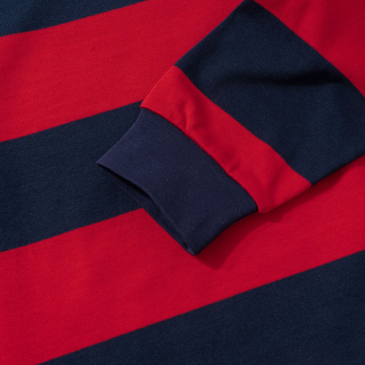 엑스트라오디너리(EXTRAORDINARY) BOLD STRIPE LS TEE RED