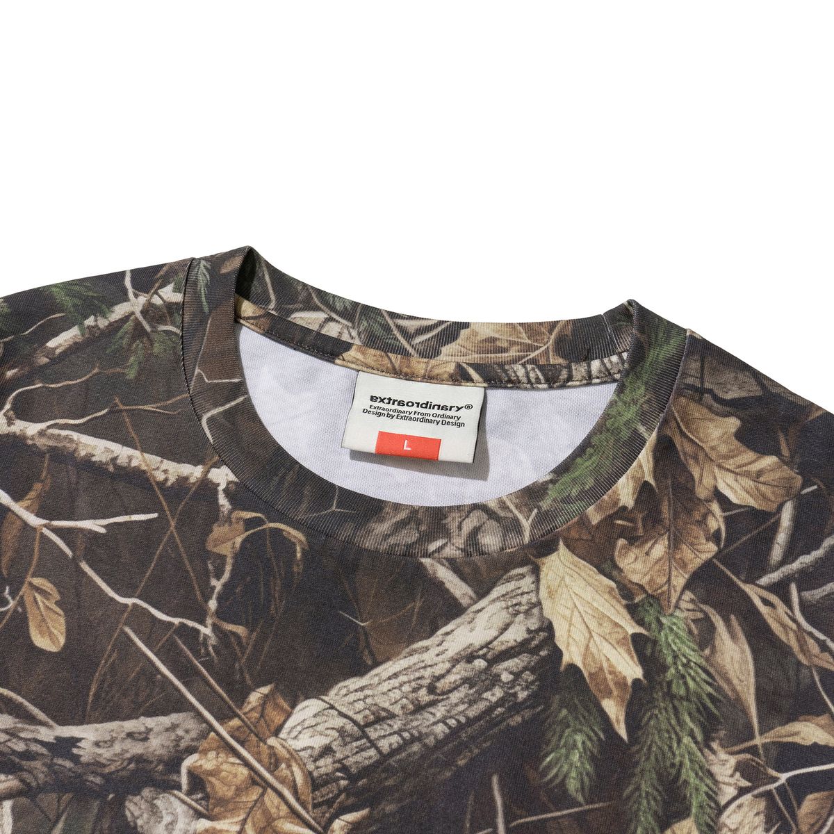 엑스트라오디너리(EXTRAORDINARY) REAL TREE LS TEE REAL TREE CAMO