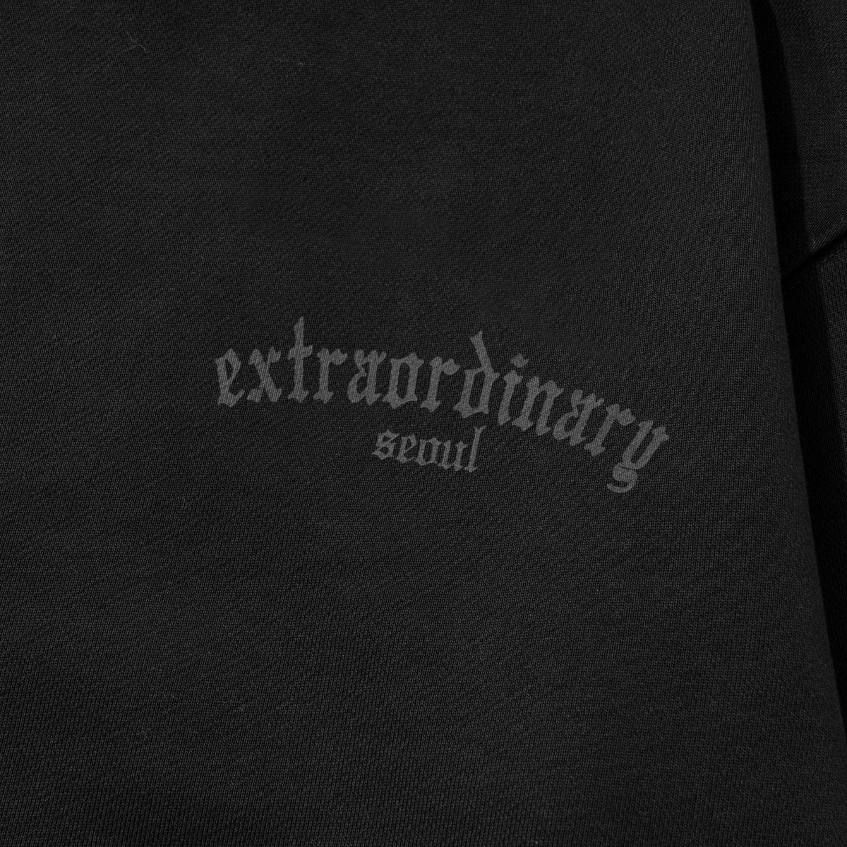 엑스트라오디너리(EXTRAORDINARY) NAVAJO CREW SWEATSHIRT BLACK