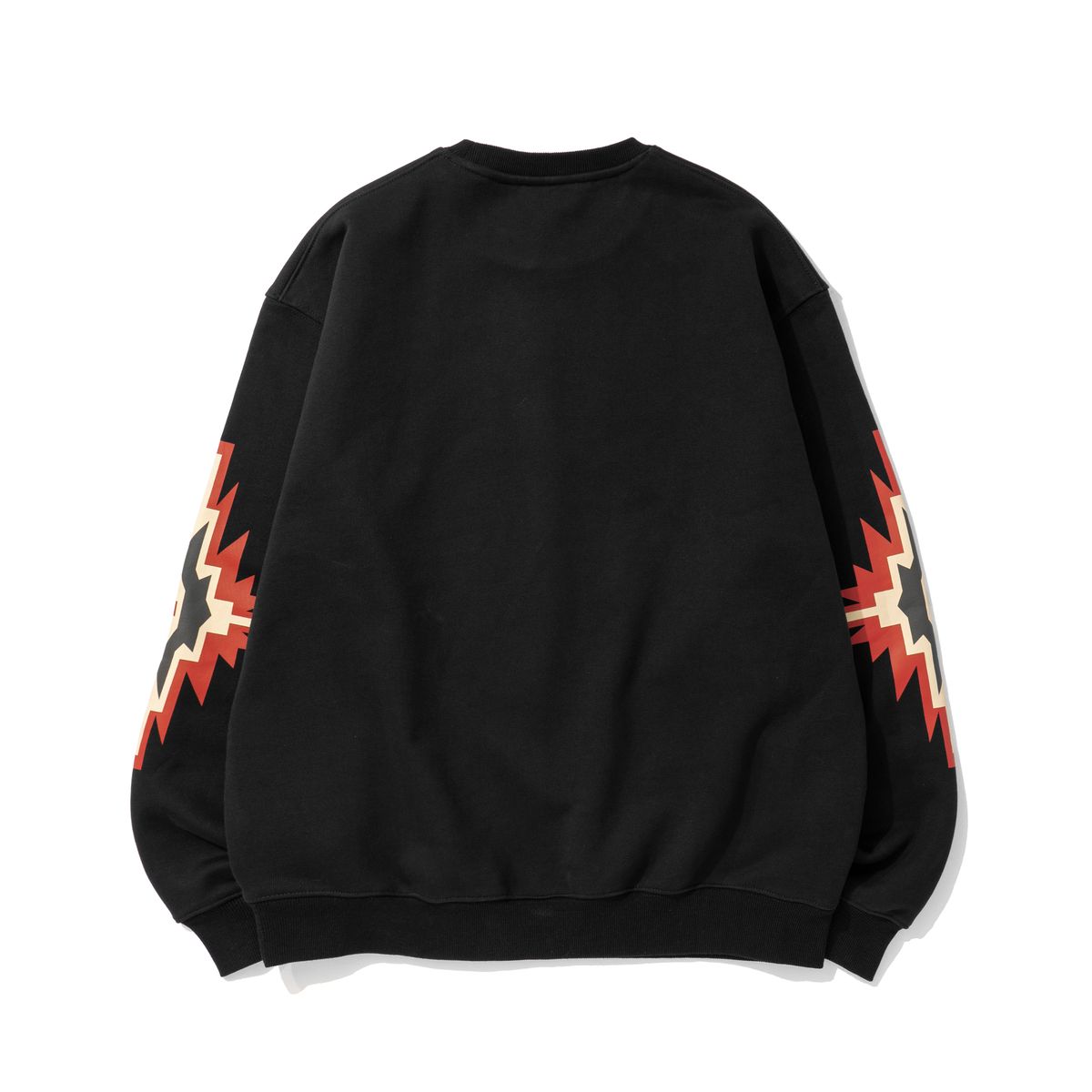 엑스트라오디너리(EXTRAORDINARY) NAVAJO CREW SWEATSHIRT BLACK
