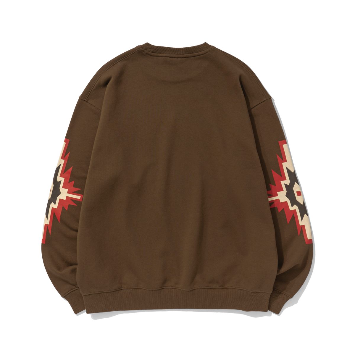 엑스트라오디너리(EXTRAORDINARY) NAVAJO CREW SWEATSHIRT BROWN