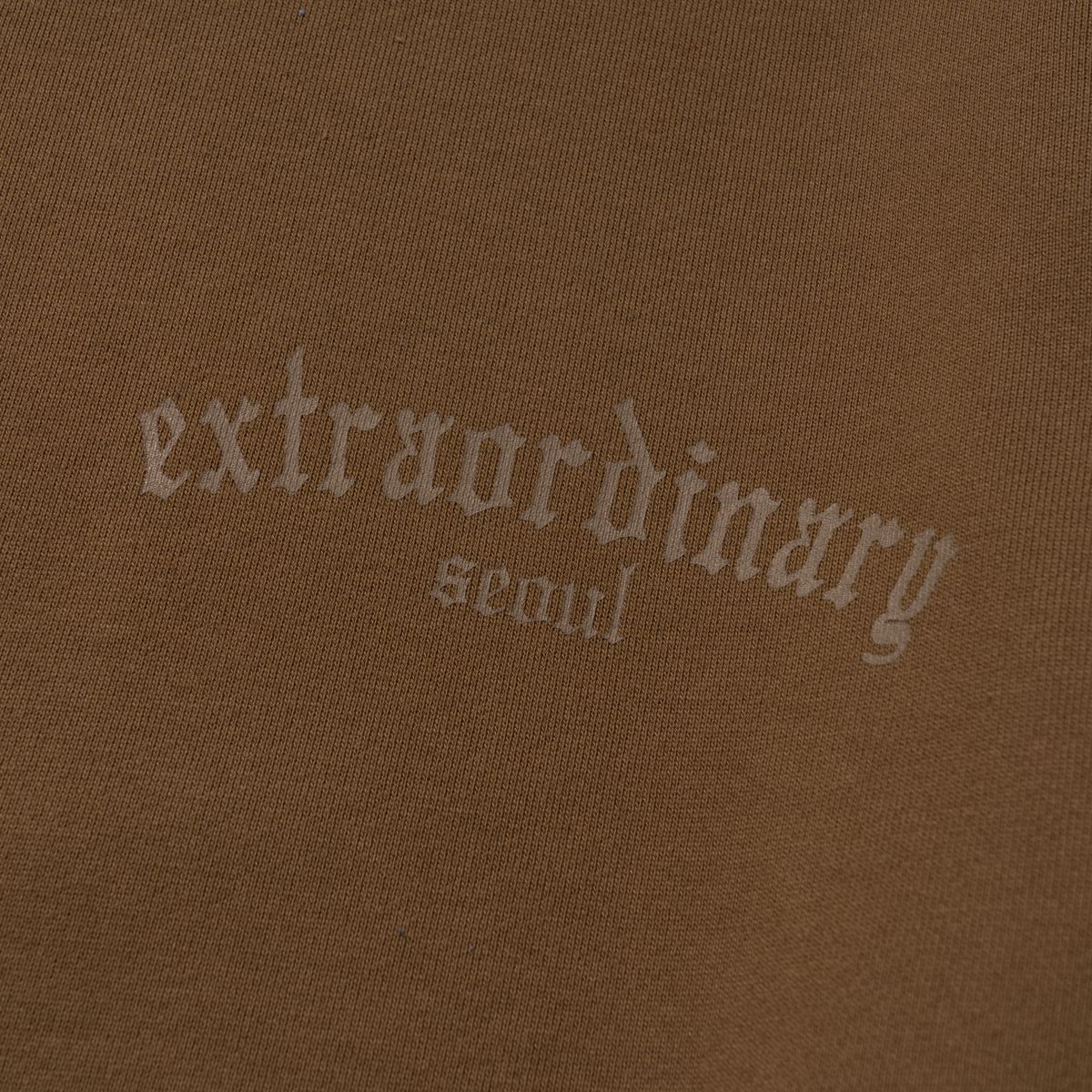 엑스트라오디너리(EXTRAORDINARY) NAVAJO CREW SWEATSHIRT BROWN