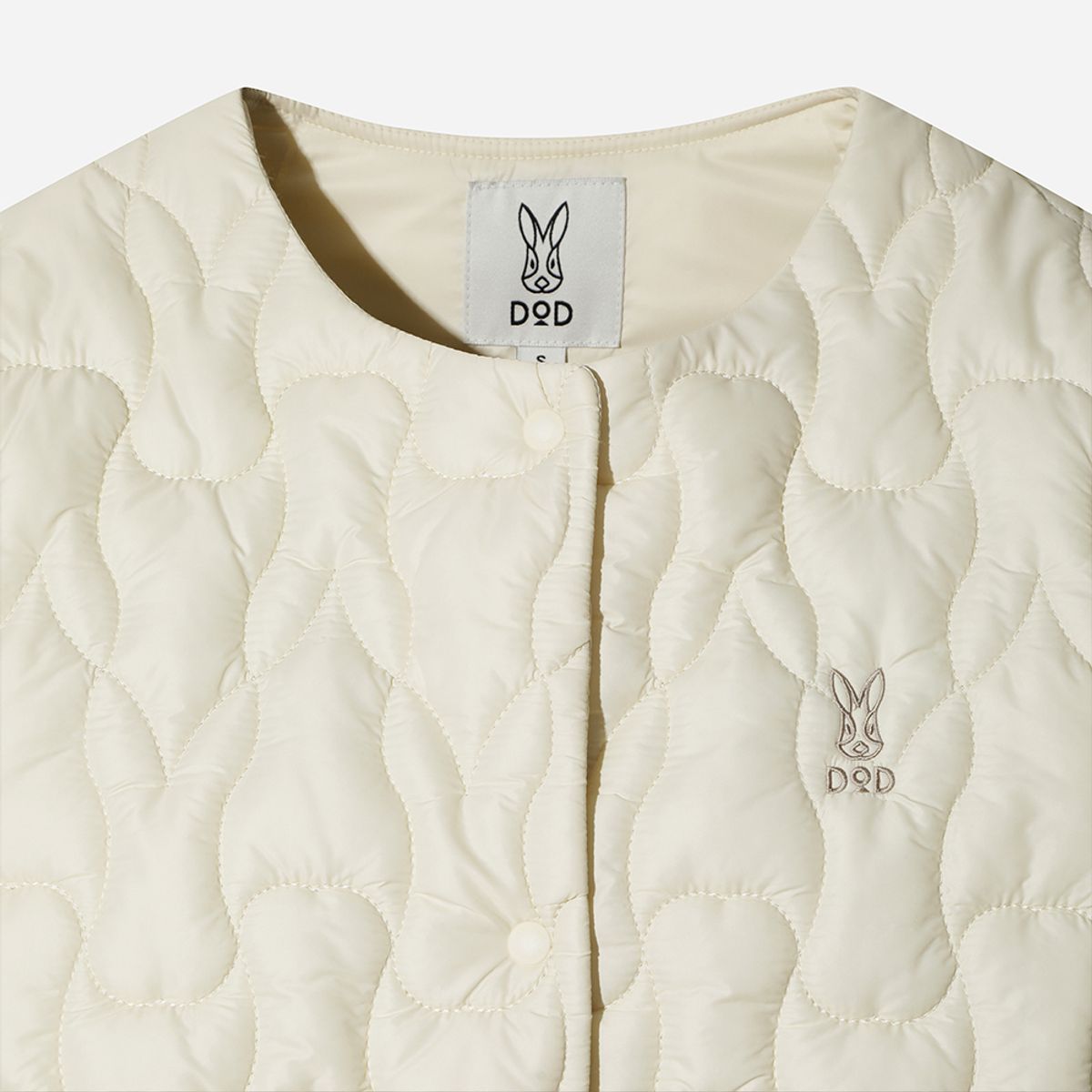 디오디(DOD) 여성) 우사기 패딩 자켓(IVORY)