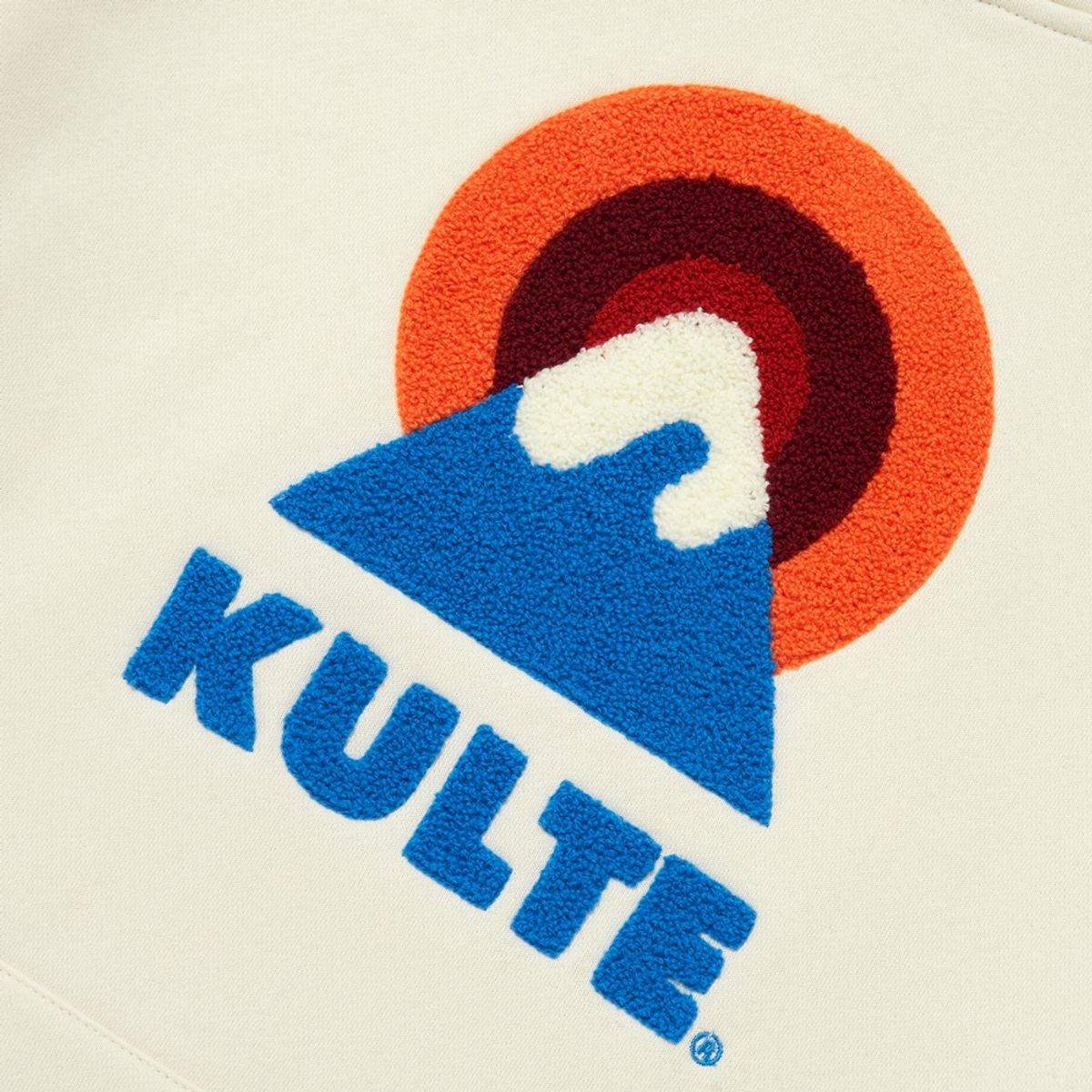 쿨트(KULTE) MOUNTAIN BOUCLE HOODY_IVORY