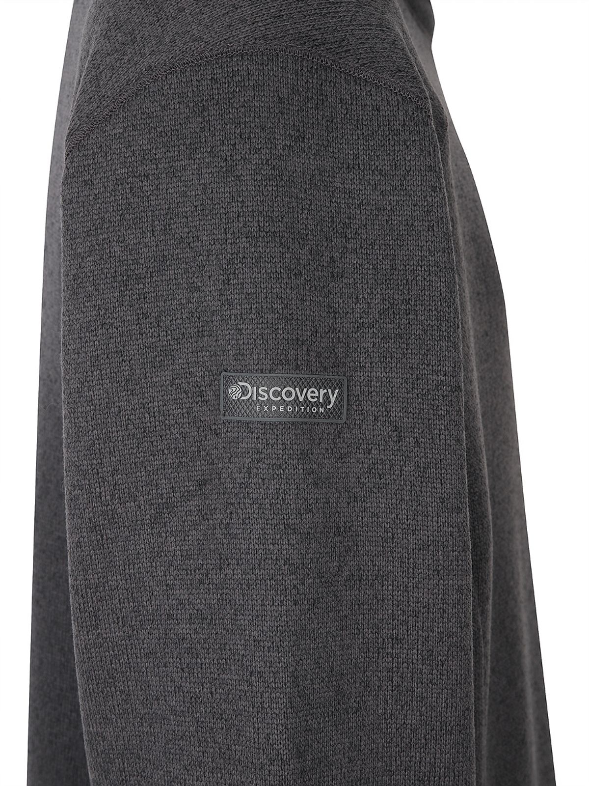 디스커버리 익스페디션(DISCOVERY EXPEDITION) 남성 니트라이크 하이넥 자켓 (C/GREY)