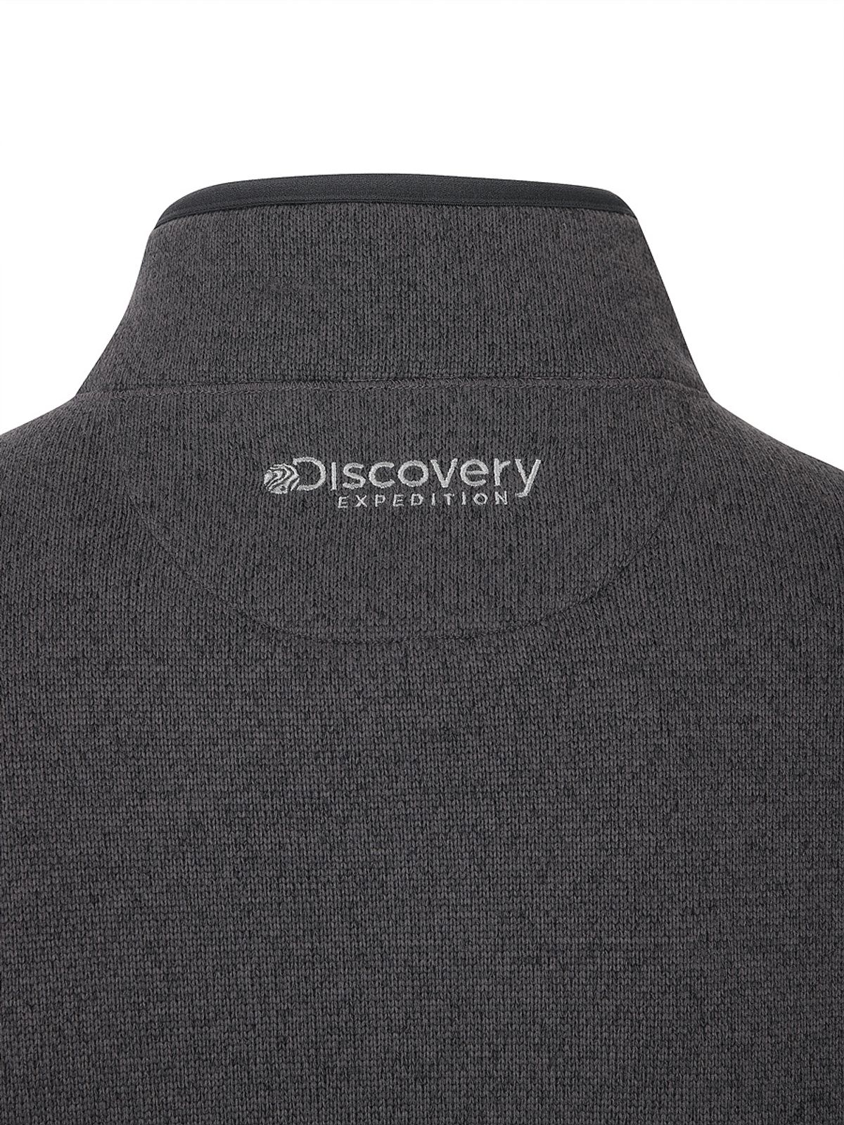 디스커버리 익스페디션(DISCOVERY EXPEDITION) 남성 니트라이크 하이넥 자켓 (C/GREY)