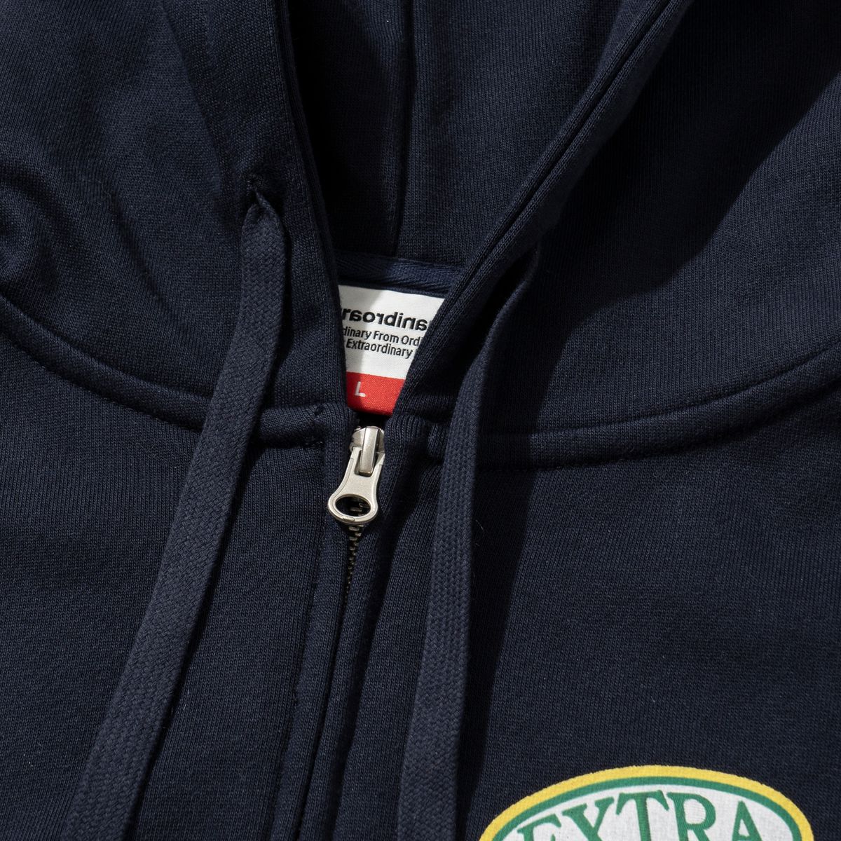 엑스트라오디너리(EXTRAORDINARY) EXODNRY WAPEN HOOD ZIP UP NAVY