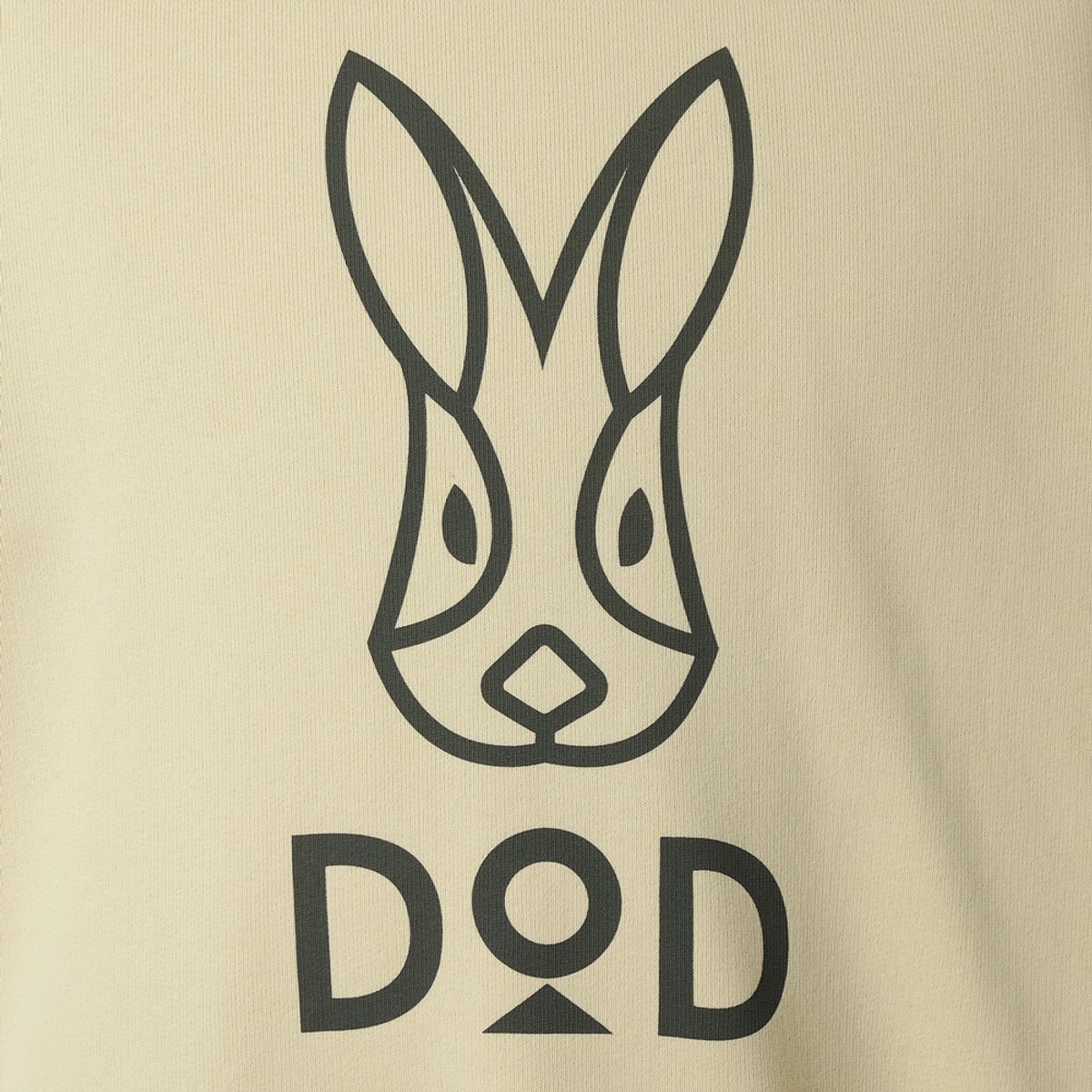 디오디(DOD) 에센셜 로고 맨투맨(BEIGE)