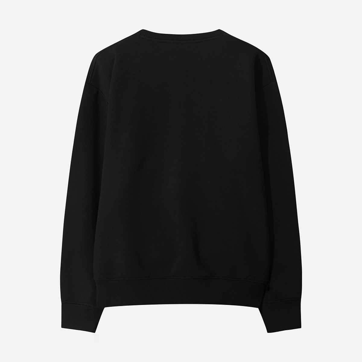 디오디(DOD) 에센셜 로고 맨투맨(BLACK)