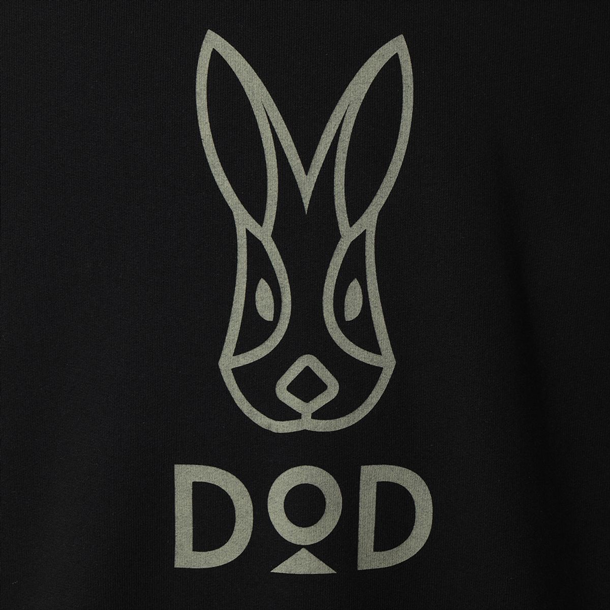 디오디(DOD) 에센셜 로고 맨투맨(BLACK)