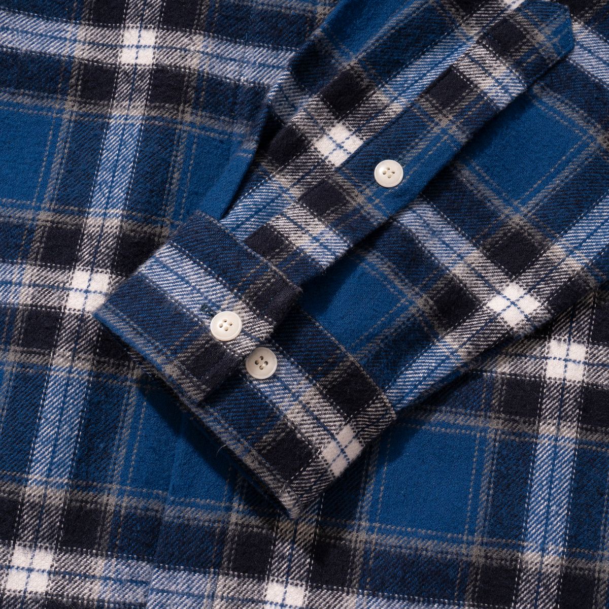 엑스트라오디너리(EXTRAORDINARY) TARTAN CHECK HOOD SHACKET BLUE