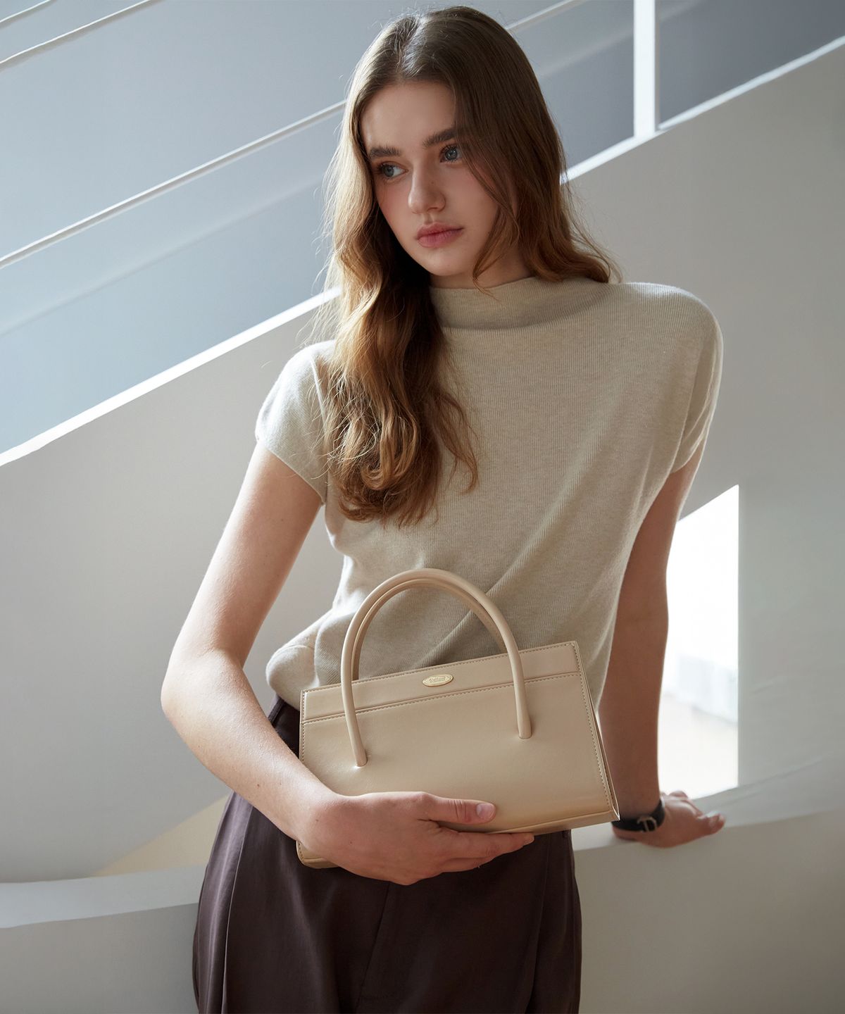 벨류엣(VALLUAT) Orelyn bag_Beige