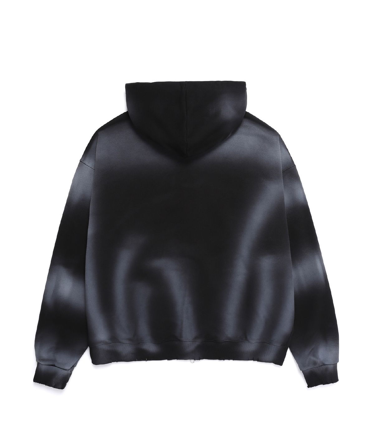 피마다지윈(PIMADAZIWIN) Aurora Hood Zip-Up_[Black]