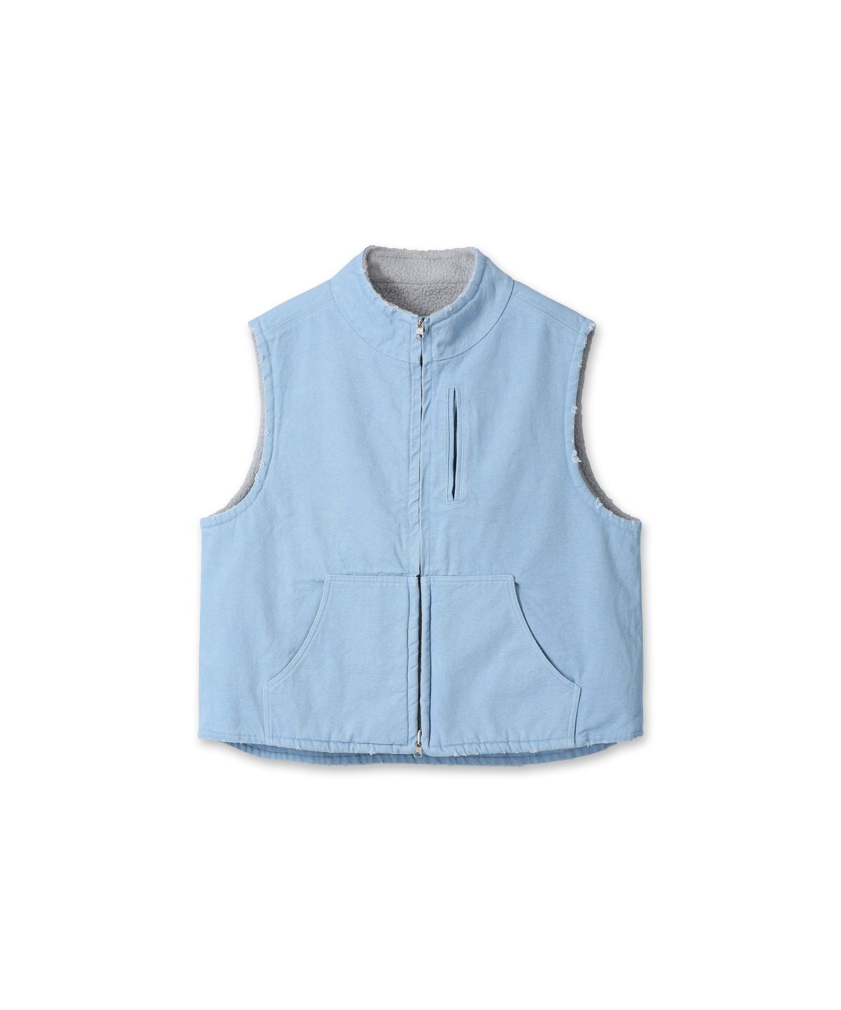 9999아카이브(9999ARCHIVE) Vintage Reversible Oxford Vest