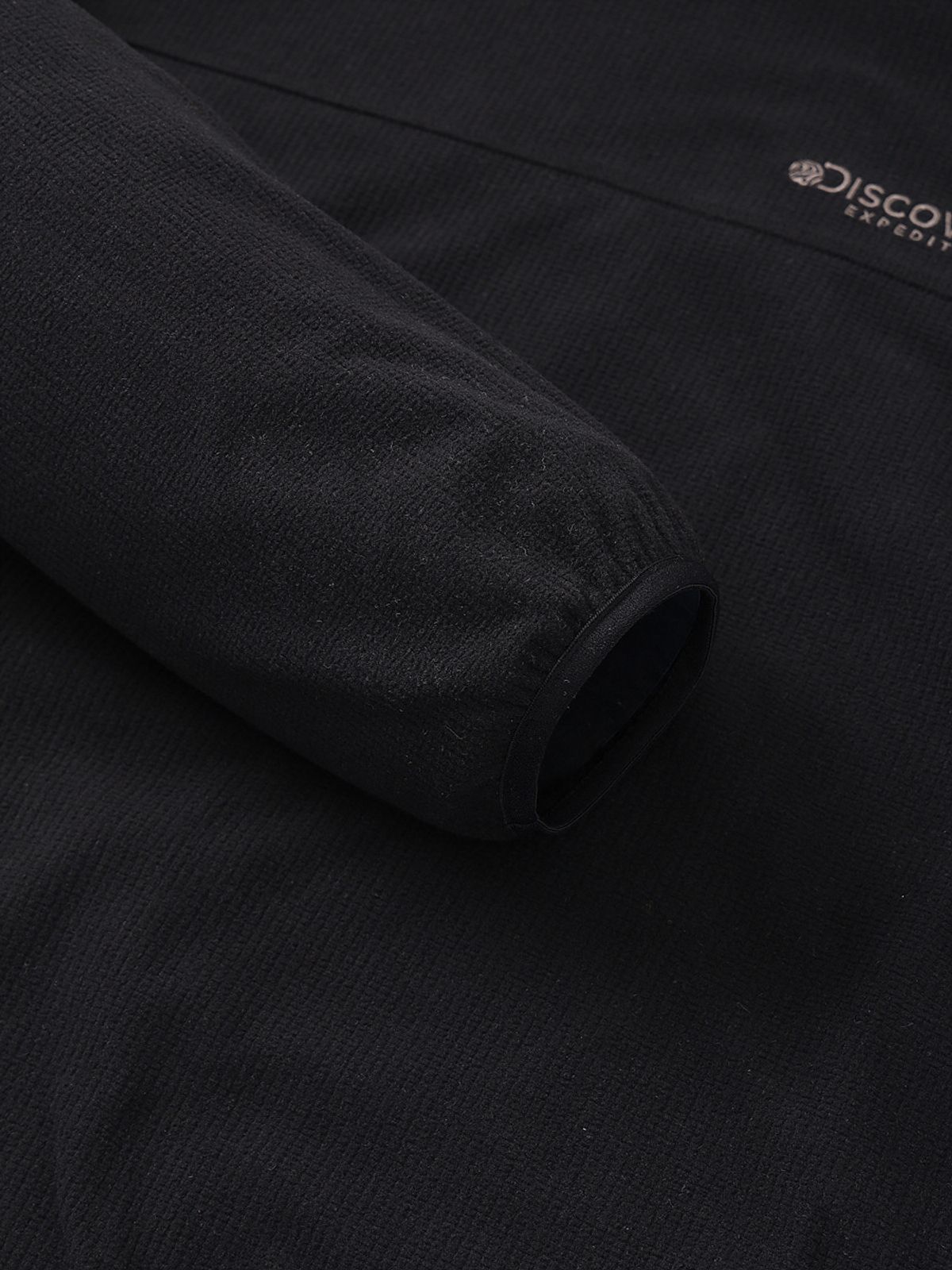 디스커버리 익스페디션(DISCOVERY EXPEDITION) 남성 그리드 플리스 후드티 (BLACK)