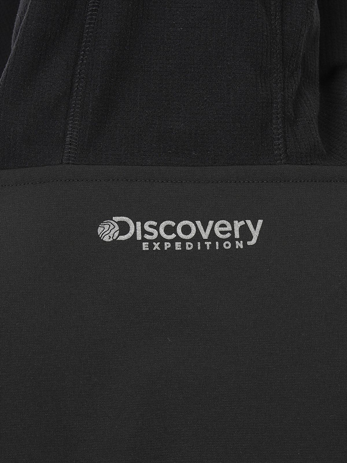 디스커버리 익스페디션(DISCOVERY EXPEDITION) 남성 그리드 플리스 후드티 (BLACK)