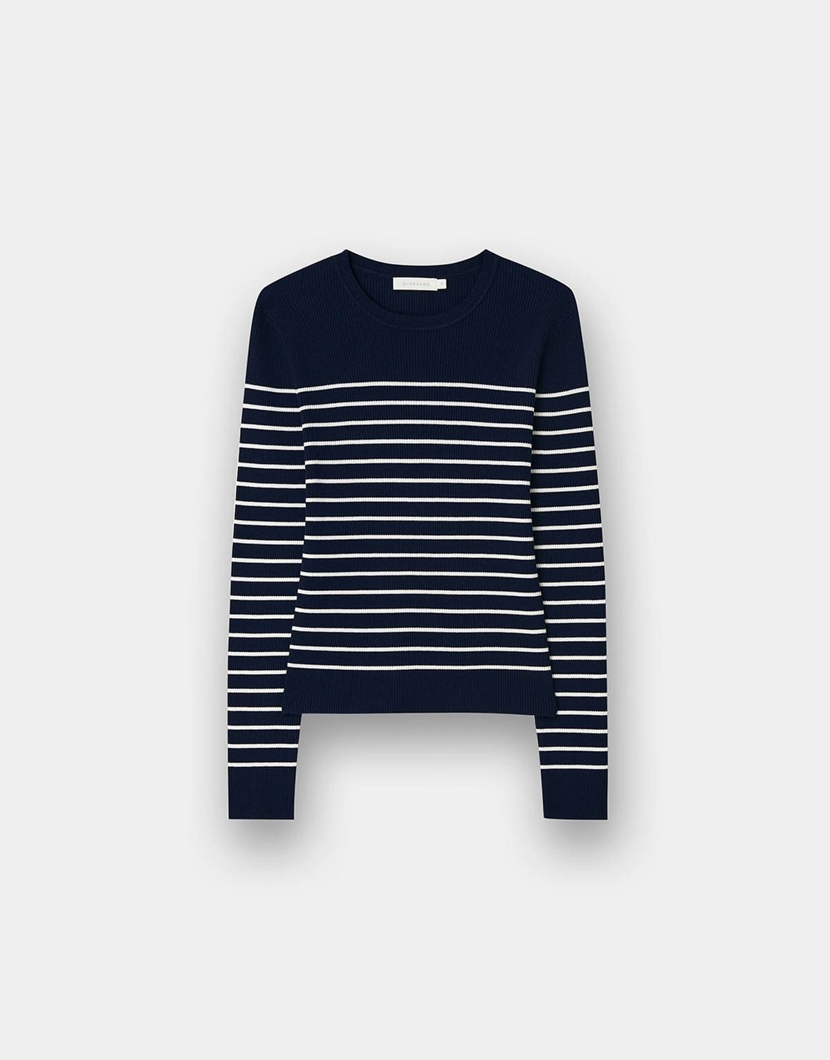 지오다노(GIORDANO) 골지 스트라이프 긴팔 니트(14GG) 355908 [3color]