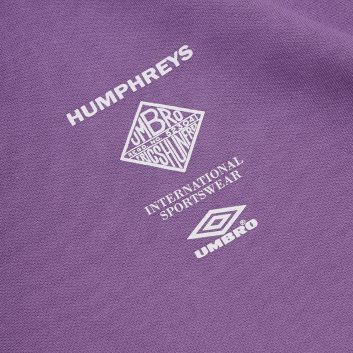 엄브로(UMBRO) HBL 가먼트 다잉 그래픽 맨투맨 퍼플(UQ321CFS98)
