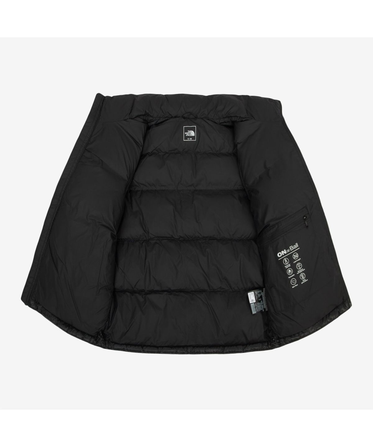 노스페이스(THE NORTH FACE) NJ3NR80E 여성 눕시 온볼 자켓 REAL BLACK