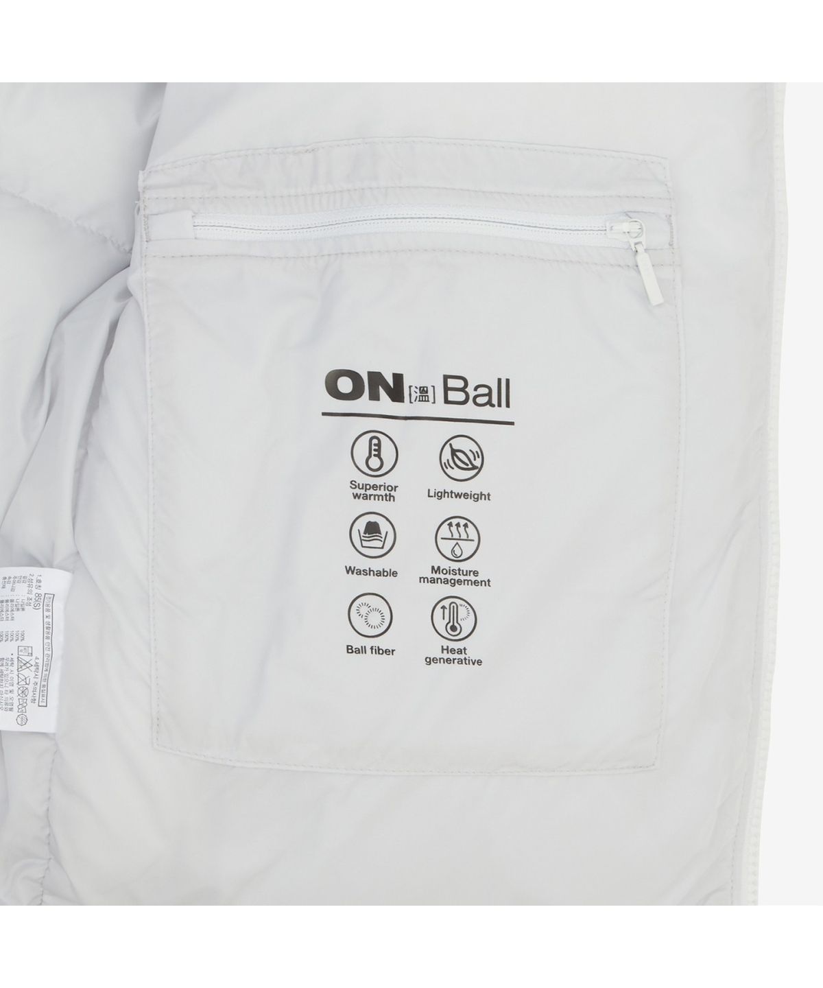 노스페이스(THE NORTH FACE) NJ3NR80C 여성 눕시 온볼 자켓 CREAM