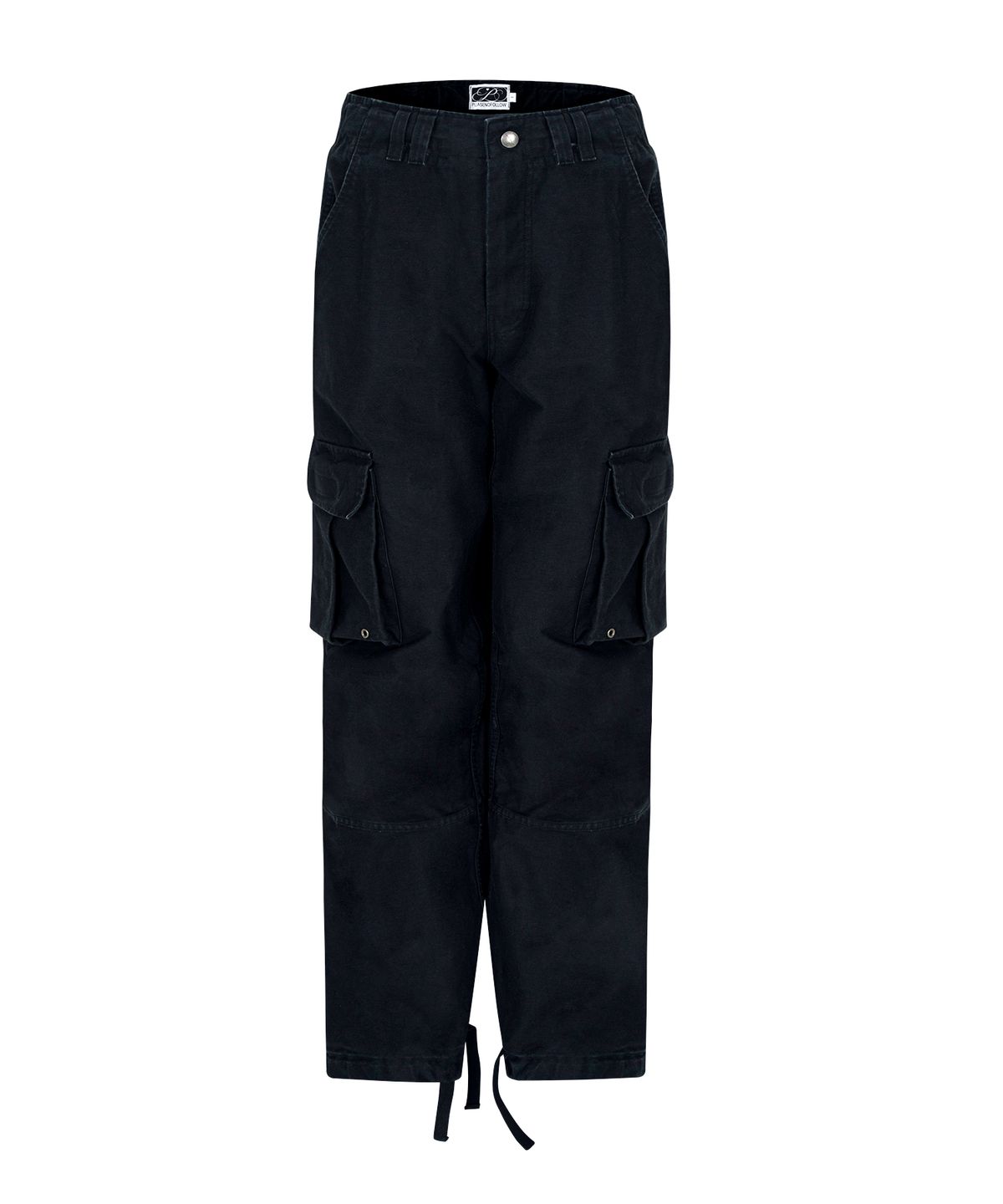 플리즈노팔로우(PLEASENOFOLLOW) Tex Wide Work Pants (New Color) (Washed Black)