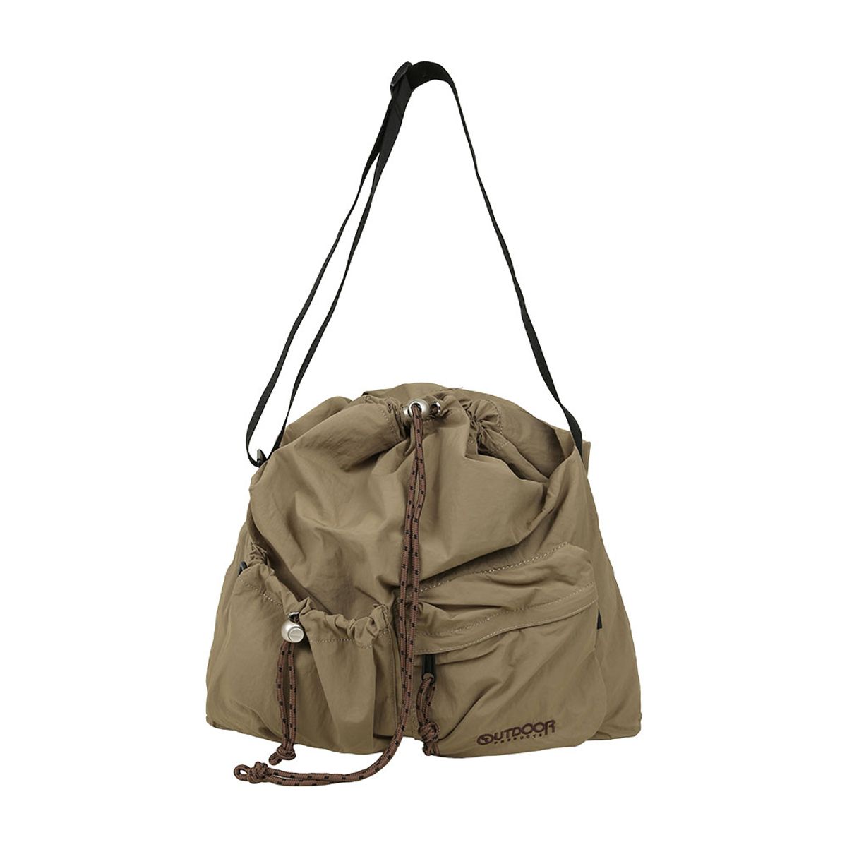 아웃도어 프로덕츠(OUTDOOR PRODUCTS) 2 POCKETS SHOULDER (COFFEE BROWN)
