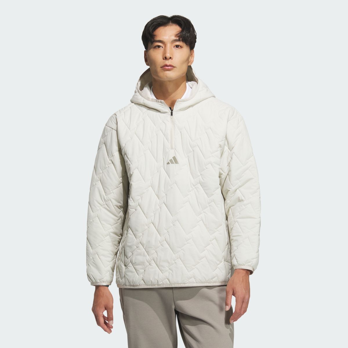 아디다스 골프(ADIDAS GOLF) 1/4 지퍼 패디드 풀오버 롱 슬리브 JM9598
