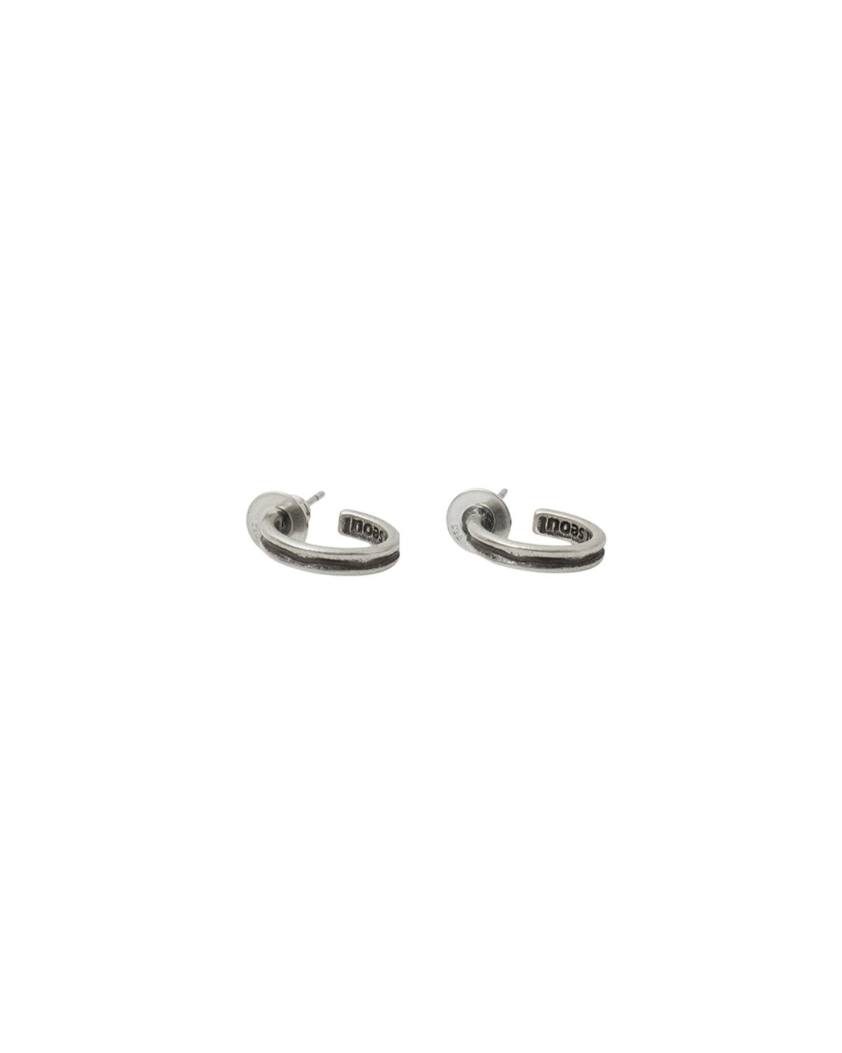 미세키서울 맨(MISEKISEOUL MEN) Etch earring  SILVER