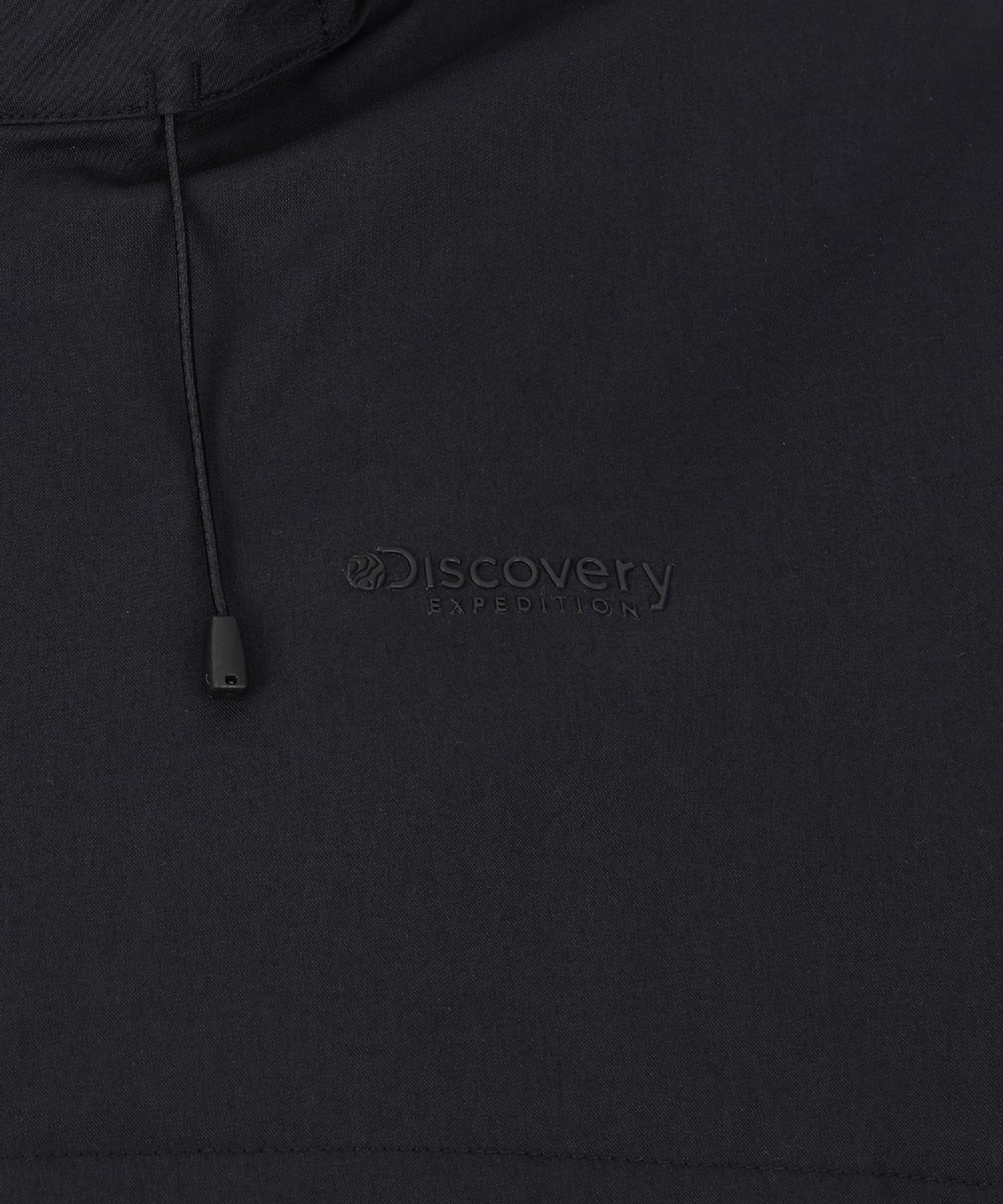디스커버리 익스페디션(DISCOVERY EXPEDITION) 여성 내추럴 우븐 아노락 (SET-UP) (BLACK)