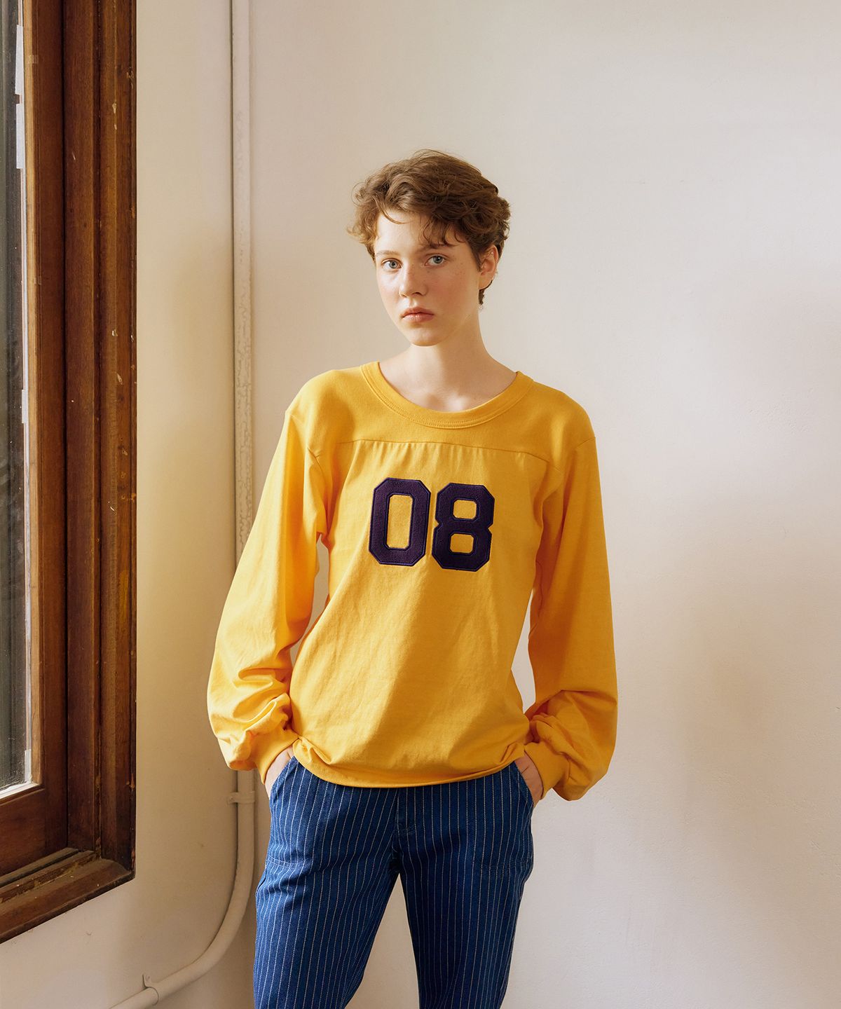 그린버터(GREENBUTTER) Pigment No.08 Tee (Yellow)