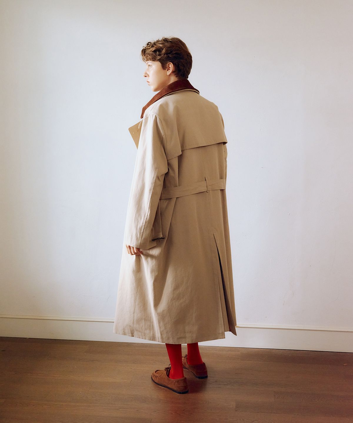 그린버터(GREENBUTTER) Dual Season Heritage Trench (Beige)