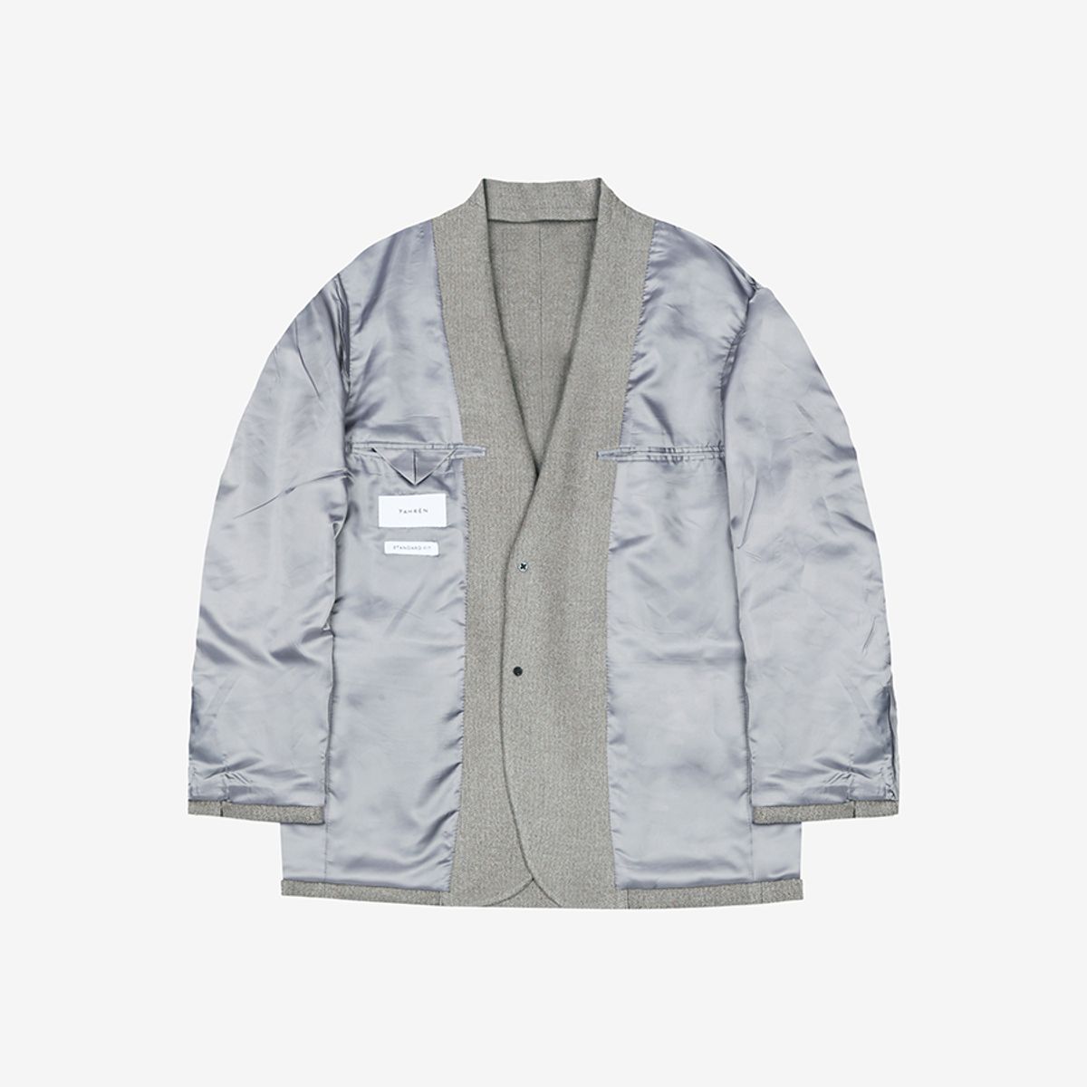 파렌하이트(FAHRENHEIT) Textile Rhapsody 헤링본 캐주얼 셋업 자켓 (FLEAX4336)