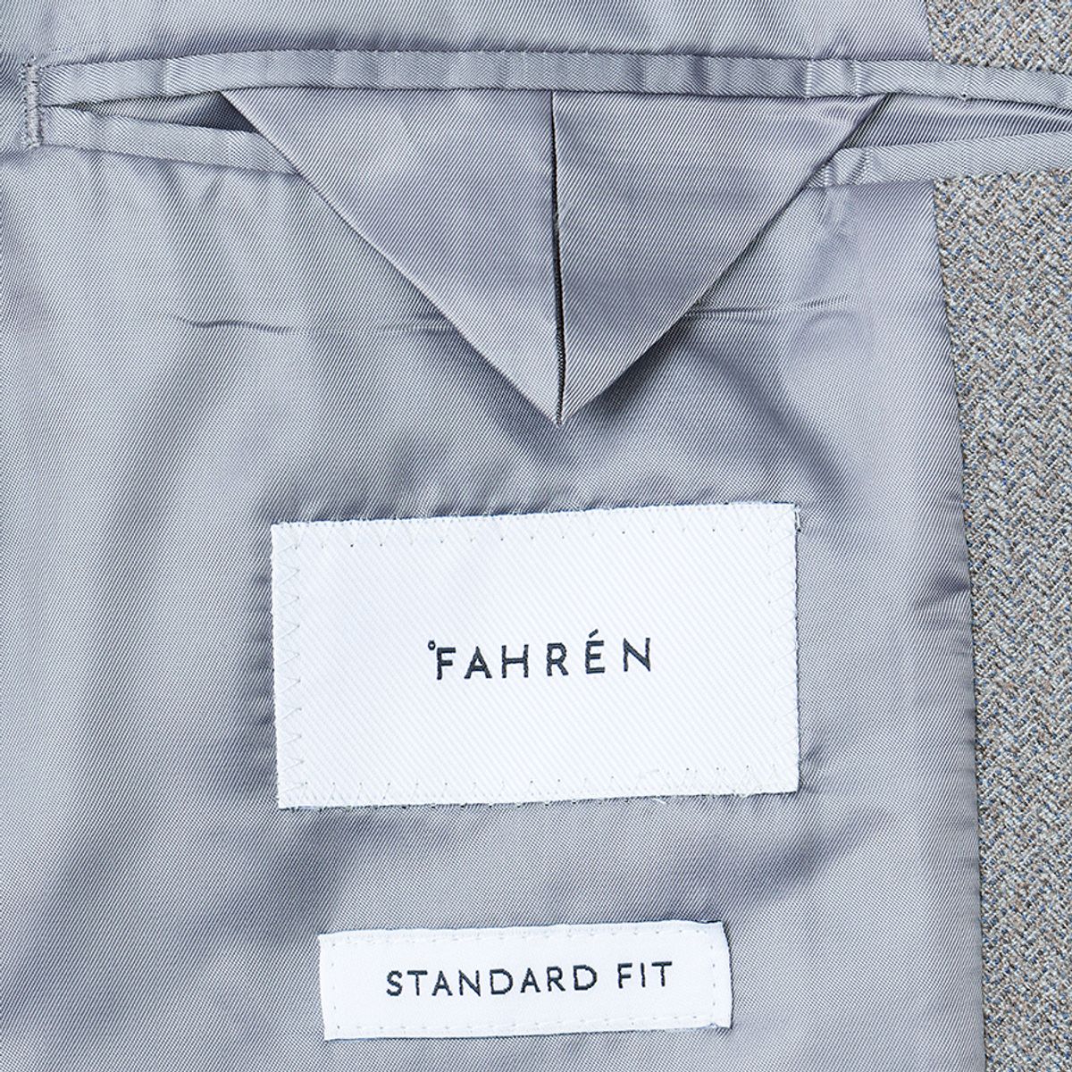 파렌하이트(FAHRENHEIT) Textile Rhapsody 헤링본 캐주얼 셋업 자켓 (FLEAX4336)