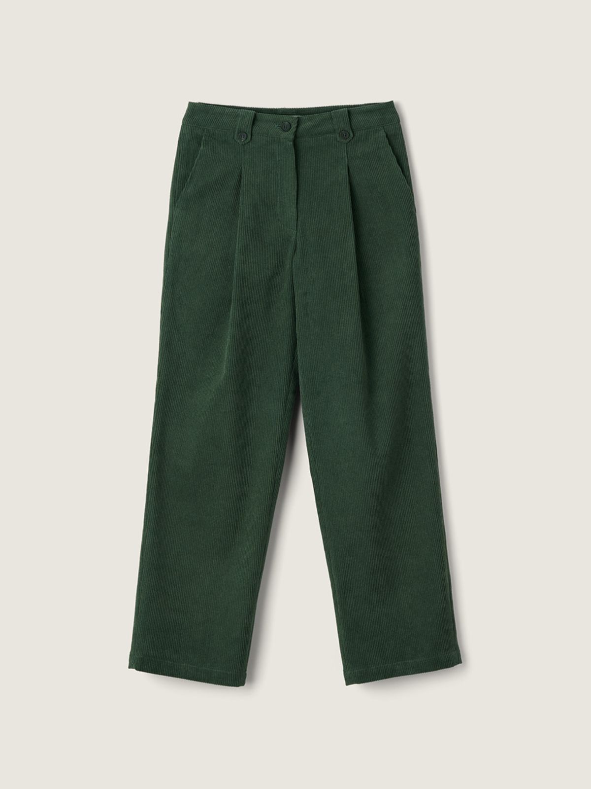 시엔느(SIENNE) Vintage Corduroy Pants (Green)