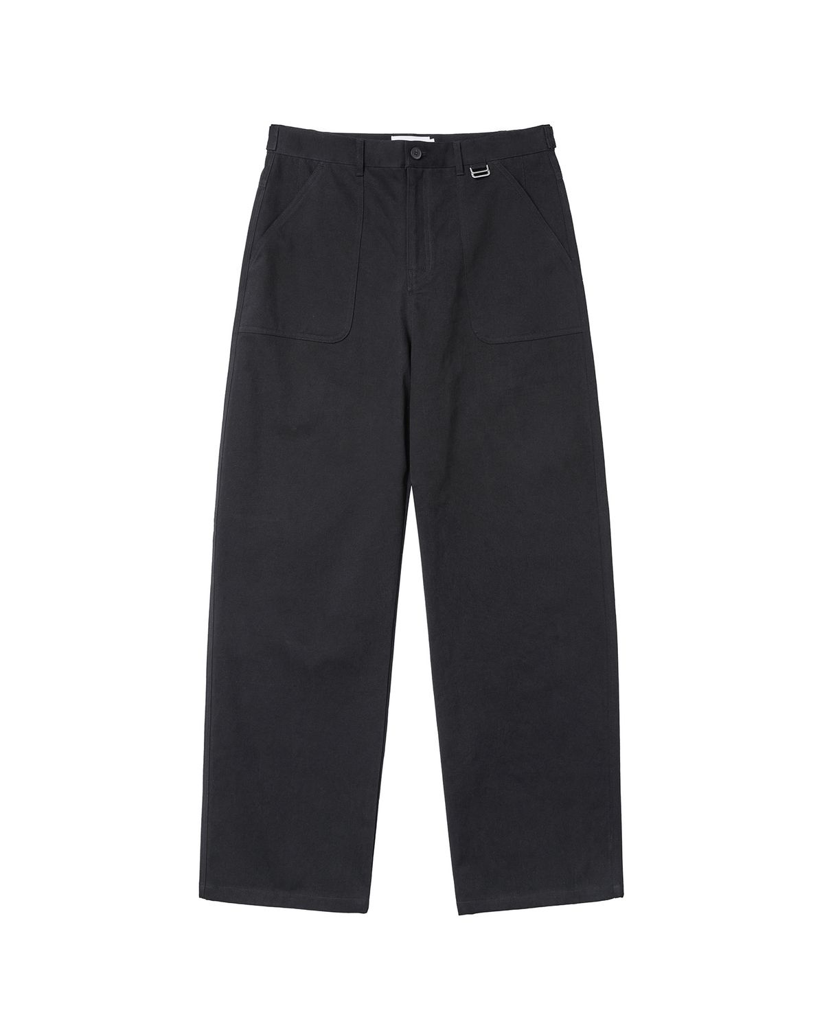 미세키서울 맨(MISEKISEOUL MEN) Semi wide fatigue pants BLACK