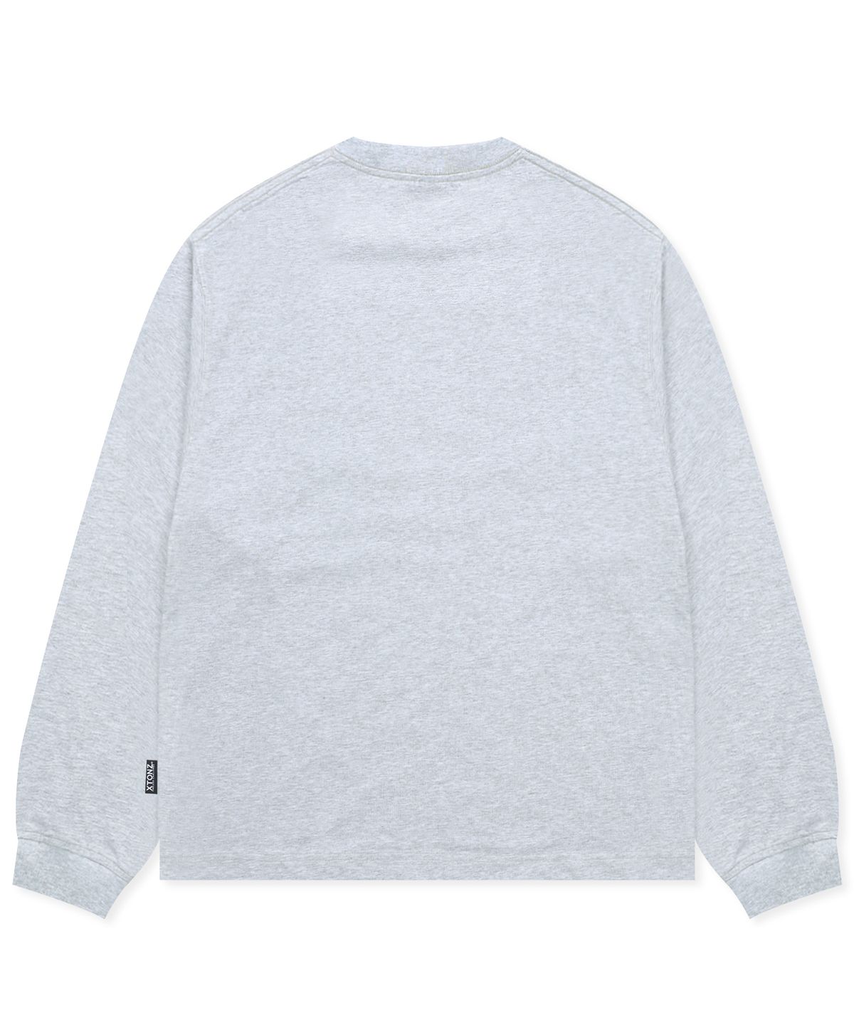 엑스톤즈(XTONZ) XTT152 리파인드 크롭 롱슬리브 (GRAY)