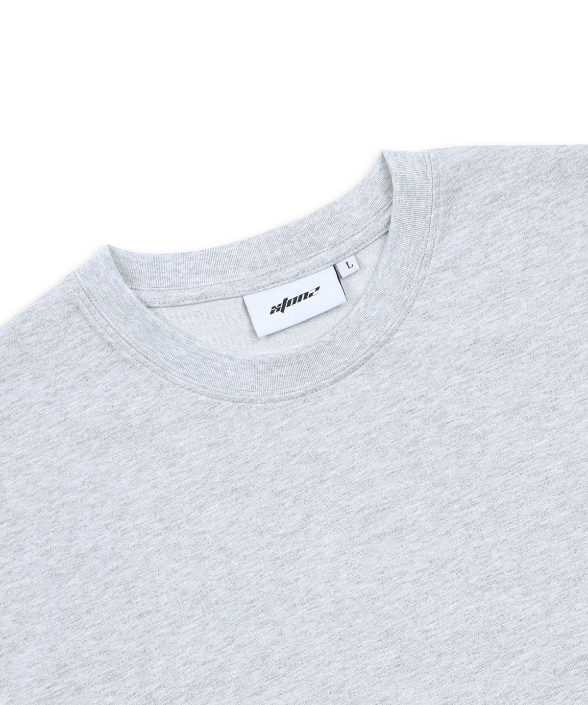 엑스톤즈(XTONZ) XTT152 리파인드 크롭 롱슬리브 (GRAY)